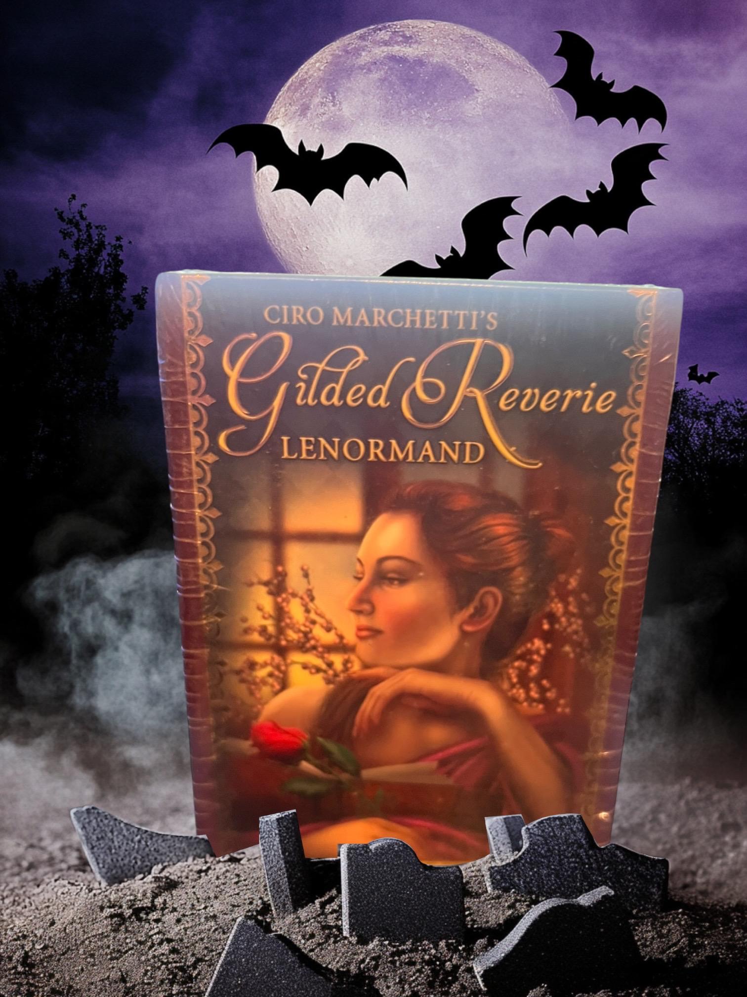 Gilded Reverie Lenormand Expanded Edition by Ciro Marchetti | US Games Systems | Sealed Deck | 47 Cards + Guidebook