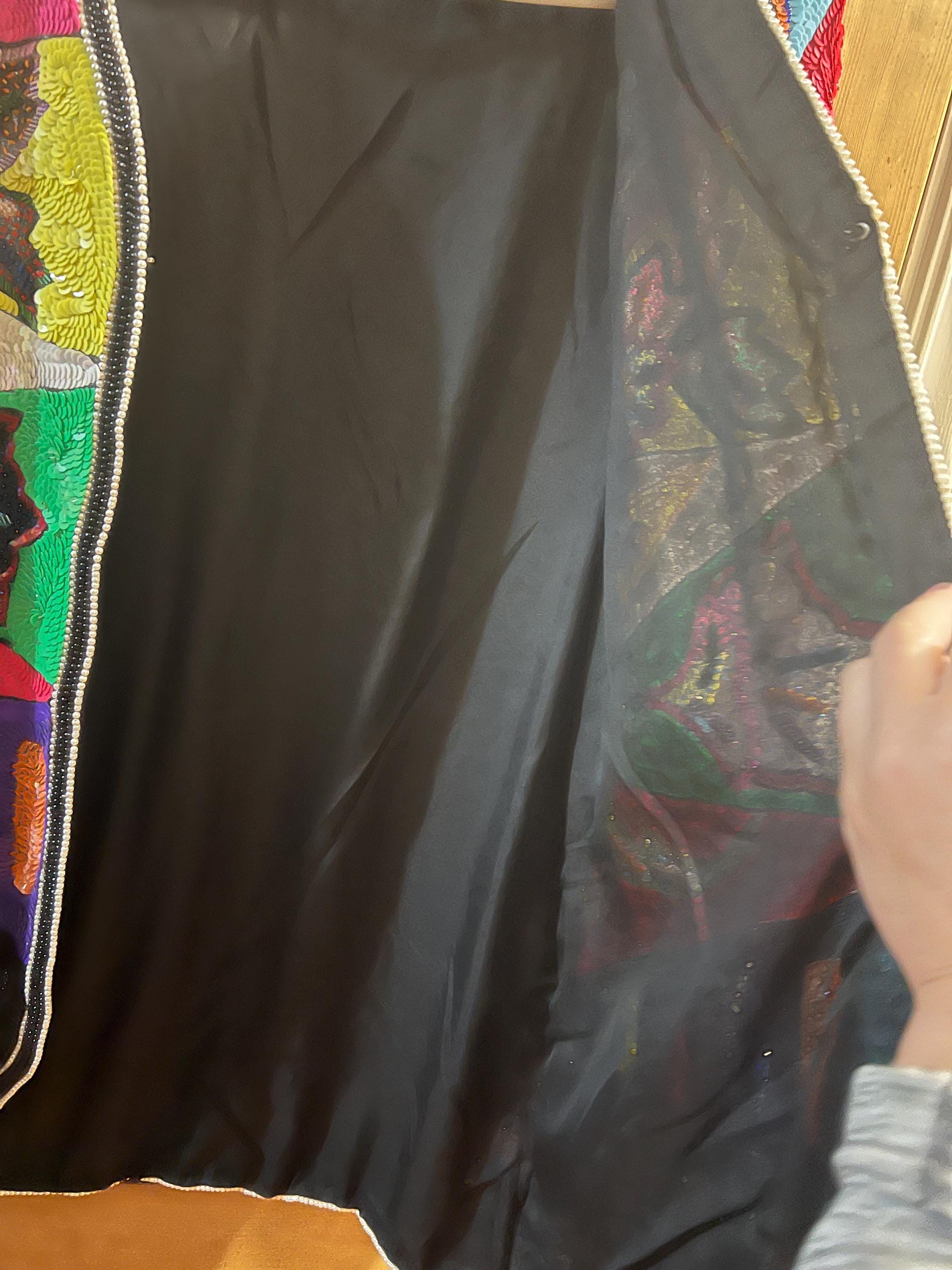 1980's 1990's Sequins Evening Jacket Tag still on