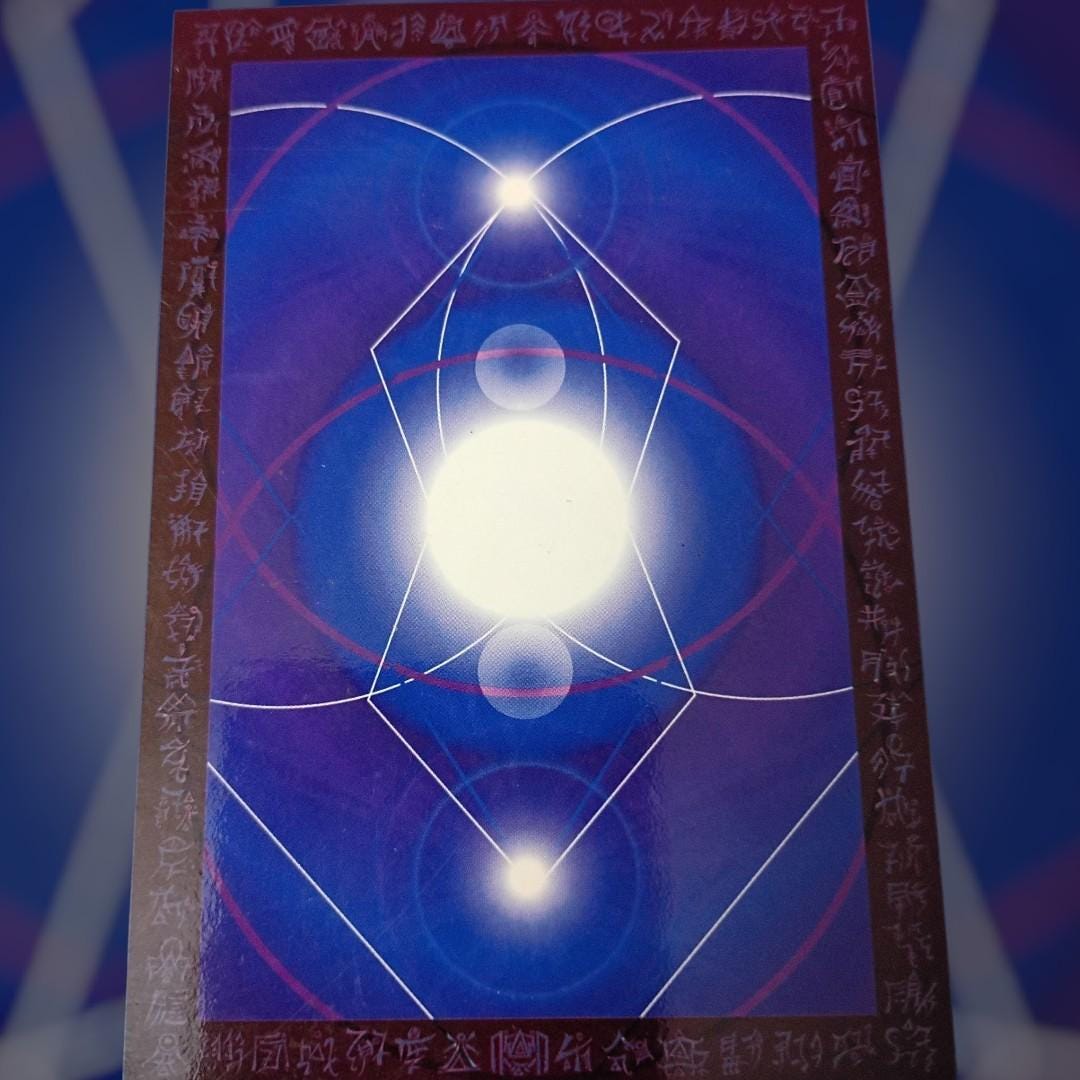 liquid crystal oracle card deck & guidebook – justin moikeha asar – 77 cards