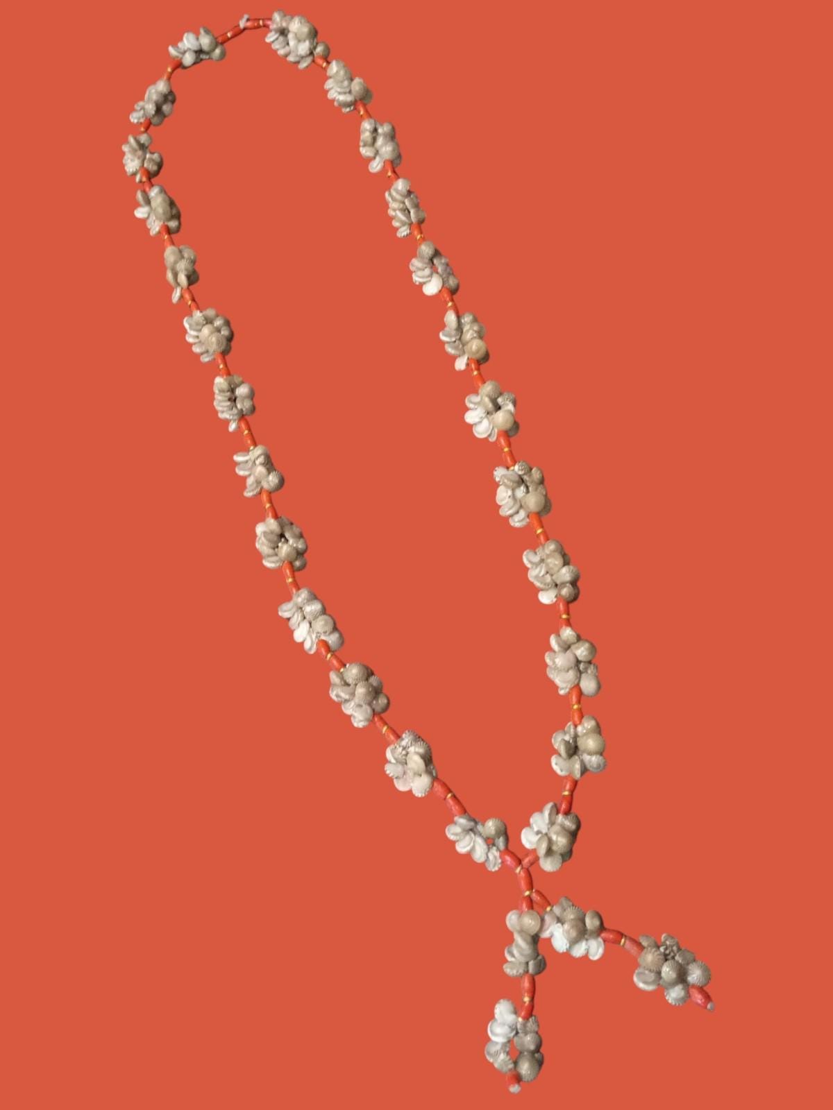 Lot of 7 hawaiian shell & kukui nut necklaces – handmade tropical....