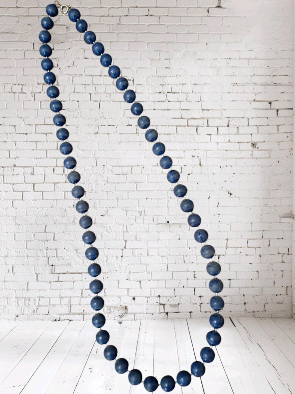 Lot of 7 chunky bead necklaces – bold colorful statement...