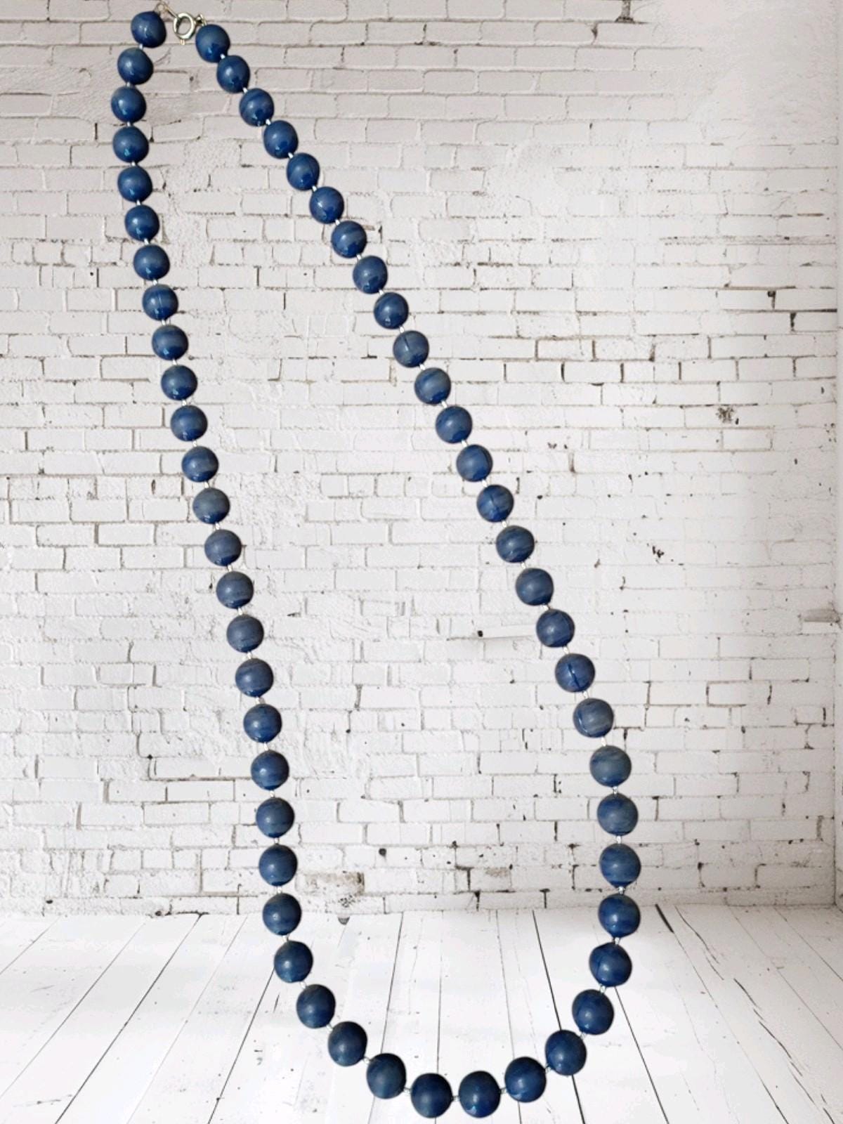 Lot of 7 chunky bead necklaces – bold colorful statement...