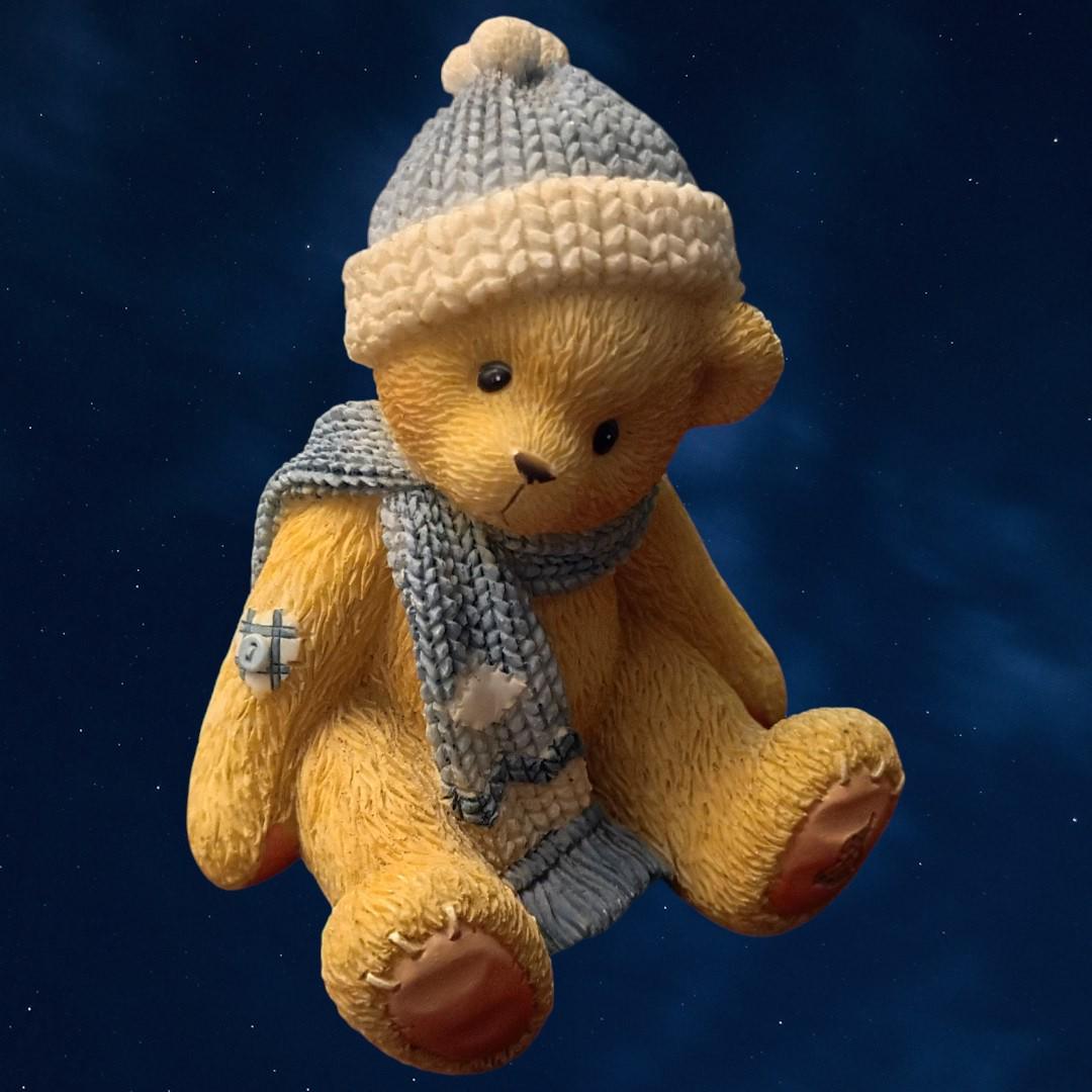 Cherished teddies figurines 2-piece set – “marie” friendship is a special treat