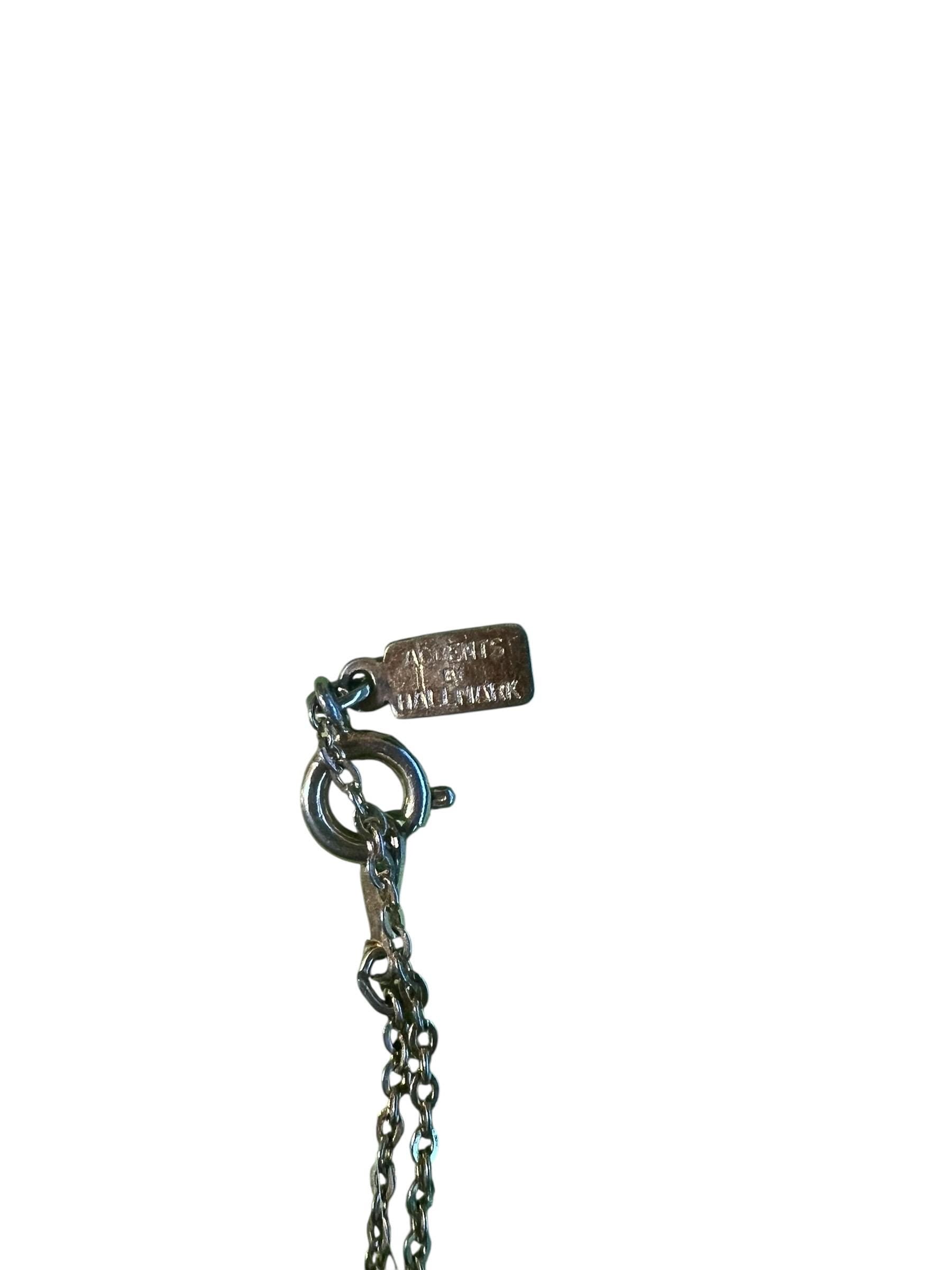 Scorpio zodiac necklace makes a perfect gift for astrology lovers and collectors of retro jewelry.