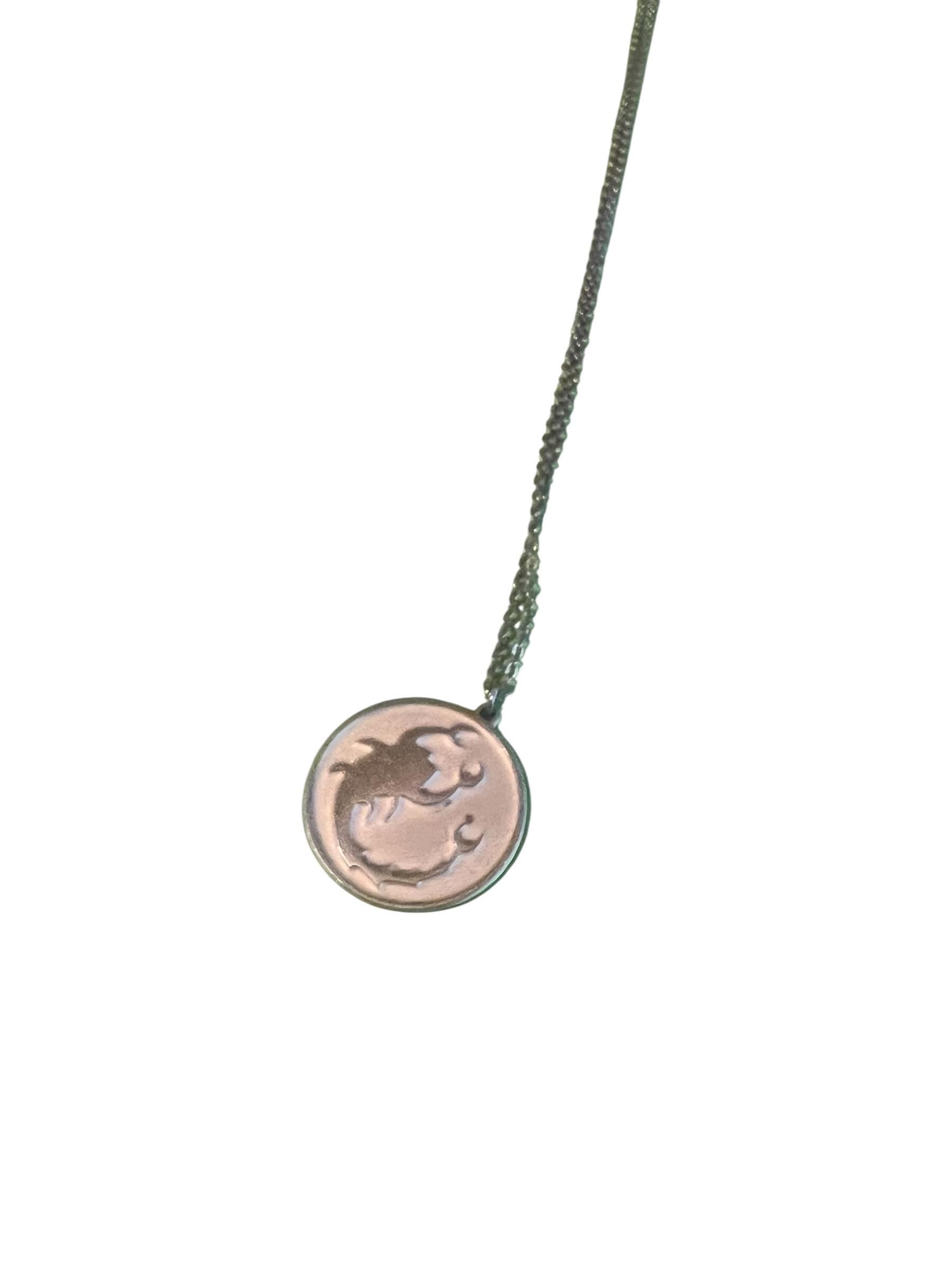 Scorpio zodiac necklace makes a perfect gift for astrology lovers and collectors of retro jewelry.