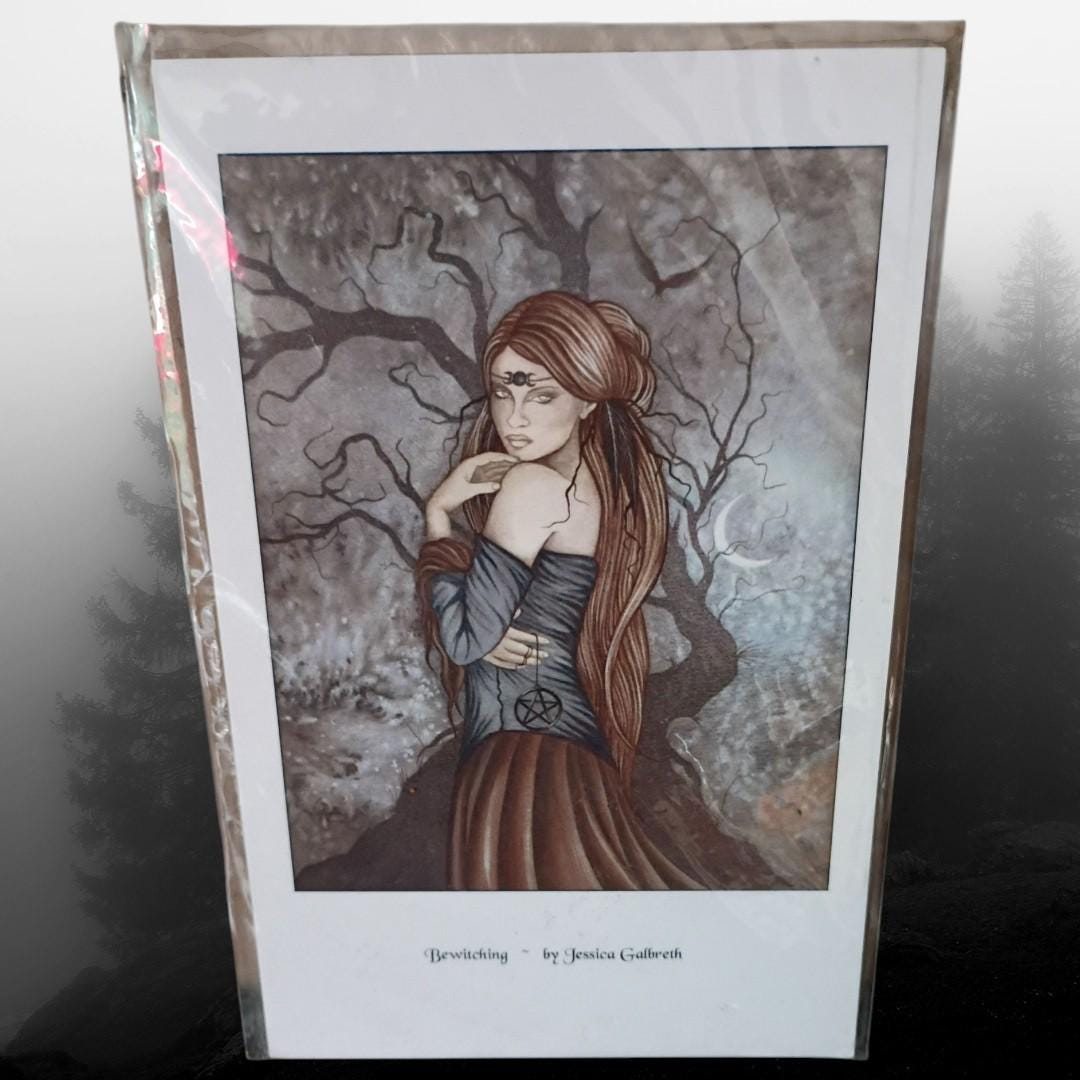 jessica galbreth fantasy art prints set of 2 – “titania” & “bewitching” –...