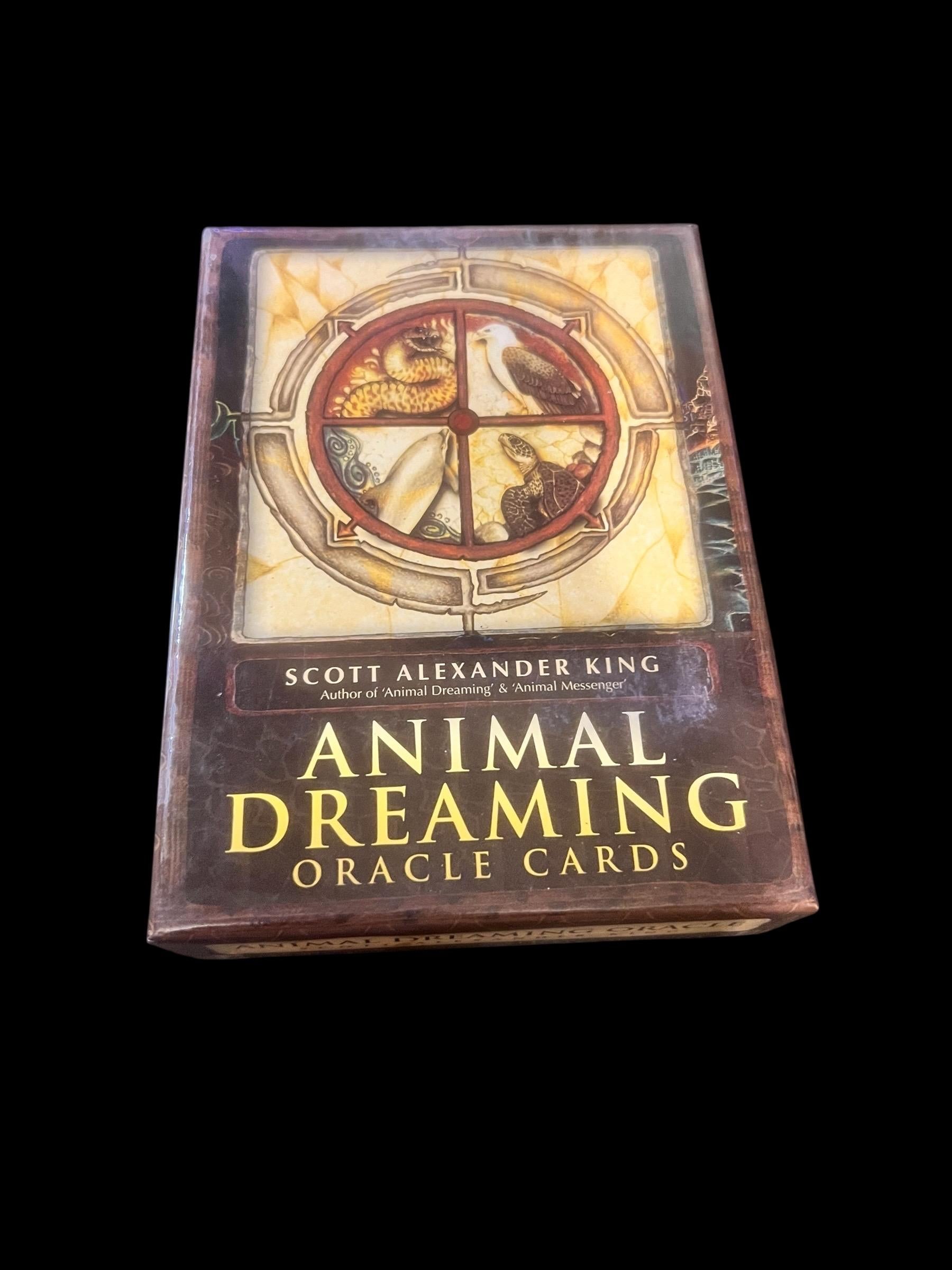 Animal Dreaming Oracle Cards by Scott Alexander King • 45 Card Deck & Guidebook • Blue Angel Publishing • Spirit Animal Oracle