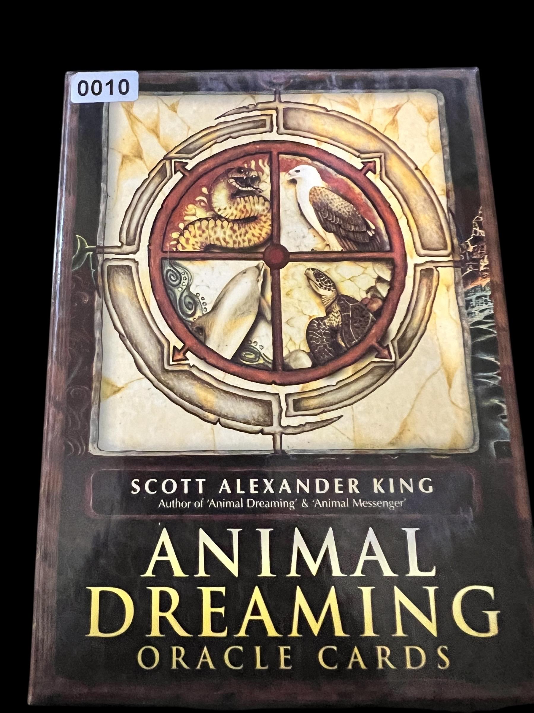 Animal Dreaming Oracle Cards by Scott Alexander King • 45 Card Deck & Guidebook • Blue Angel Publishing • Spirit Animal Oracle