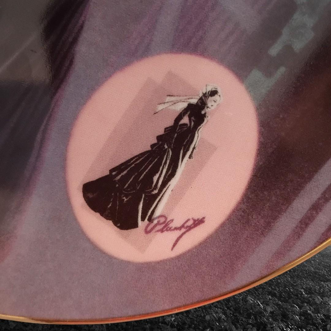 Gone with the wind plate “the mourning gown” 1994 bradford exchange collectible