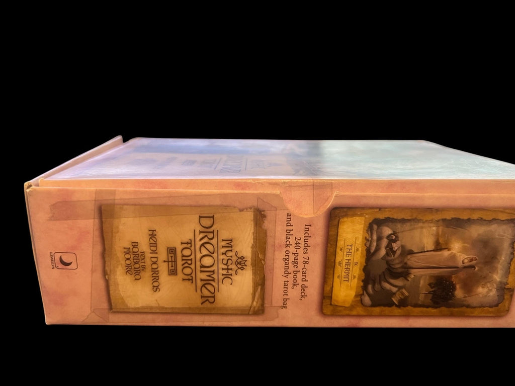 Mystic Dreamer Tarot Deck & Guidebook by Barbara Moore | 78 Cards, Dreamer’s Journal, OOP Llewellyn Tarot