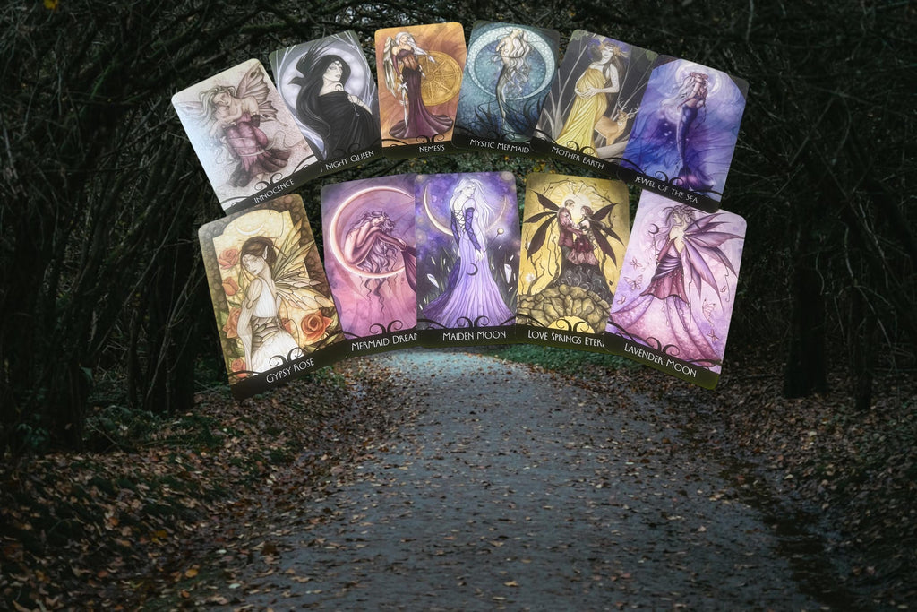 Enchanted Oracle by Barbara Moore and Jessica Galbreth – 36 Card Oracle Deck, Guidebook and Box Llewellyn, OUT OF PRINT