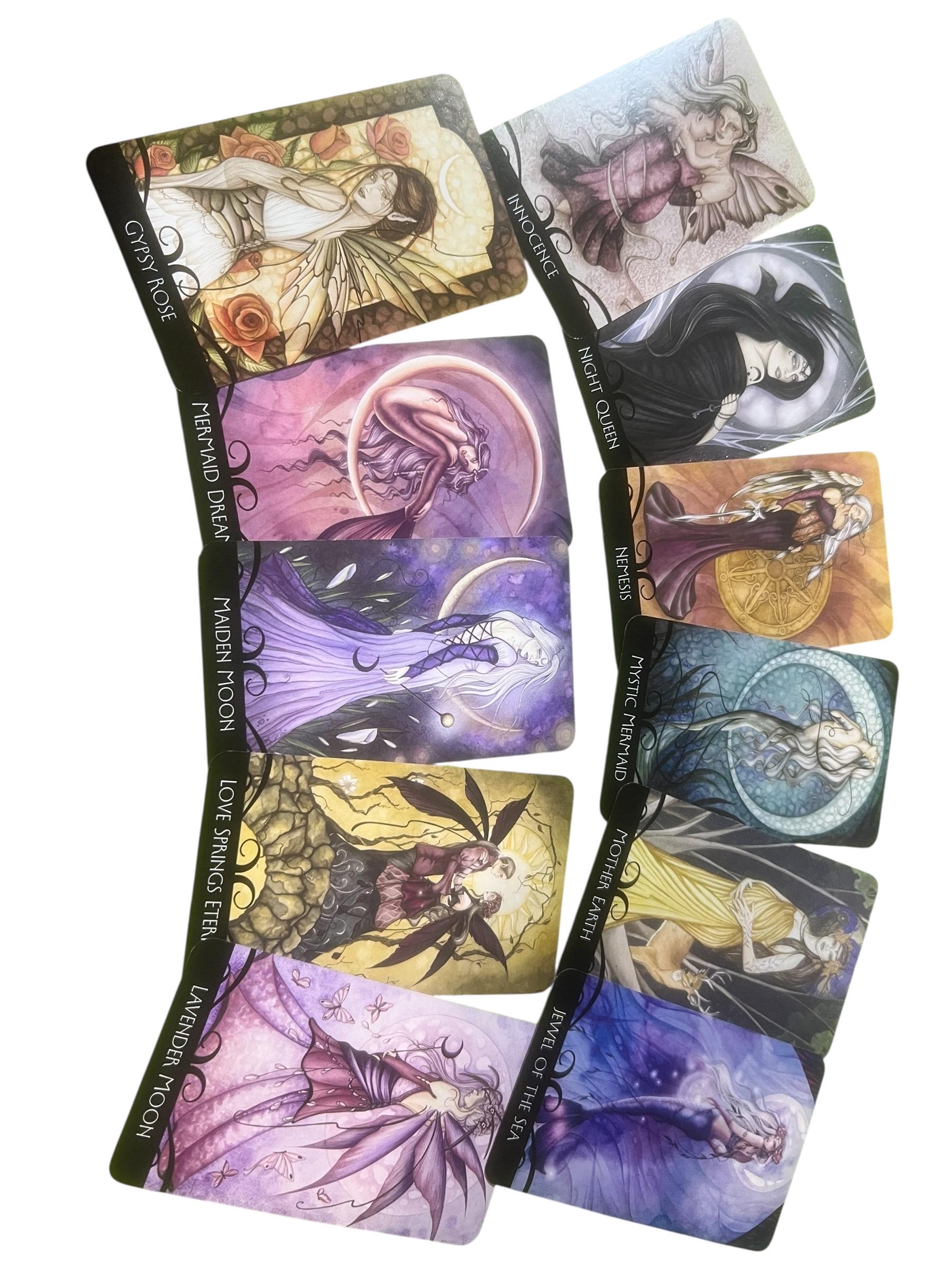 Enchanted Oracle by Barbara Moore and Jessica Galbreth – 36 Card Oracle Deck, Guidebook and Box Llewellyn, OUT OF PRINT