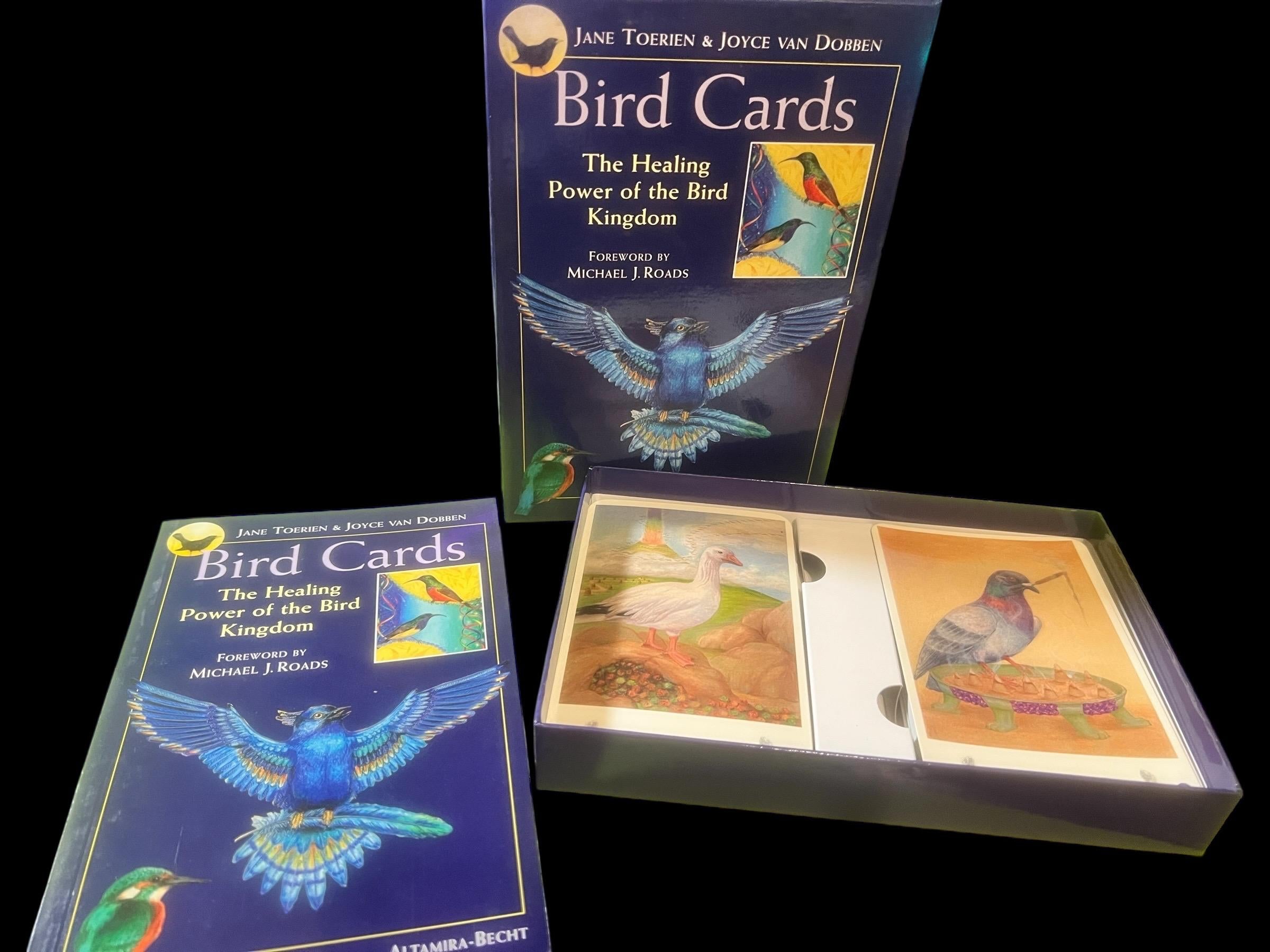 Bird Cards Oracle Deck | The Healing Power of the Bird Kingdom | 55 Cards  Guidebook by Jane Toerien  Joyce van Dobben | OOP Divination Set