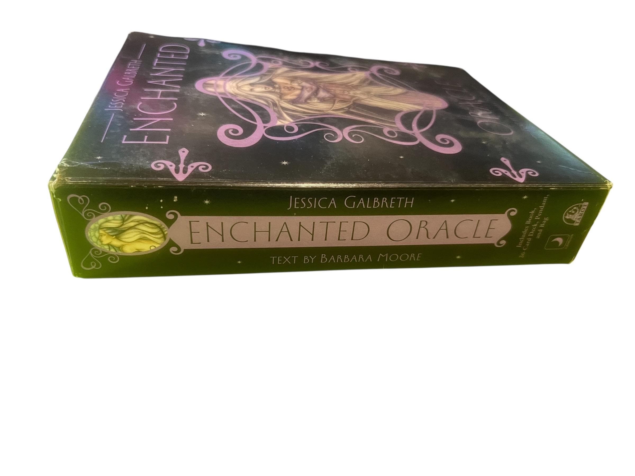 Enchanted Oracle by Barbara Moore and Jessica Galbreth – 36 Card Oracle Deck, Guidebook and Box Llewellyn, OUT OF PRINT