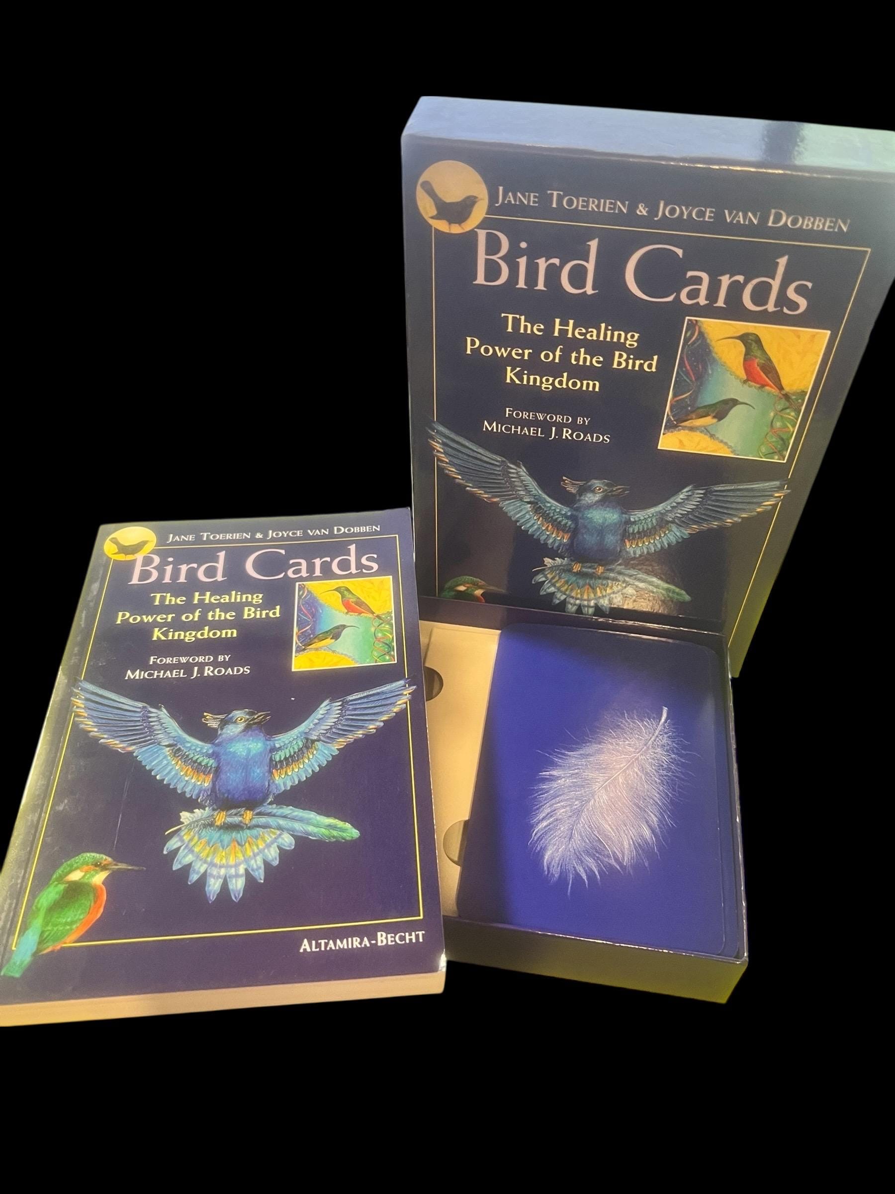 Bird Cards Oracle Deck | The Healing Power of the Bird Kingdom | 55 Cards  Guidebook by Jane Toerien  Joyce van Dobben | OOP Divination Set