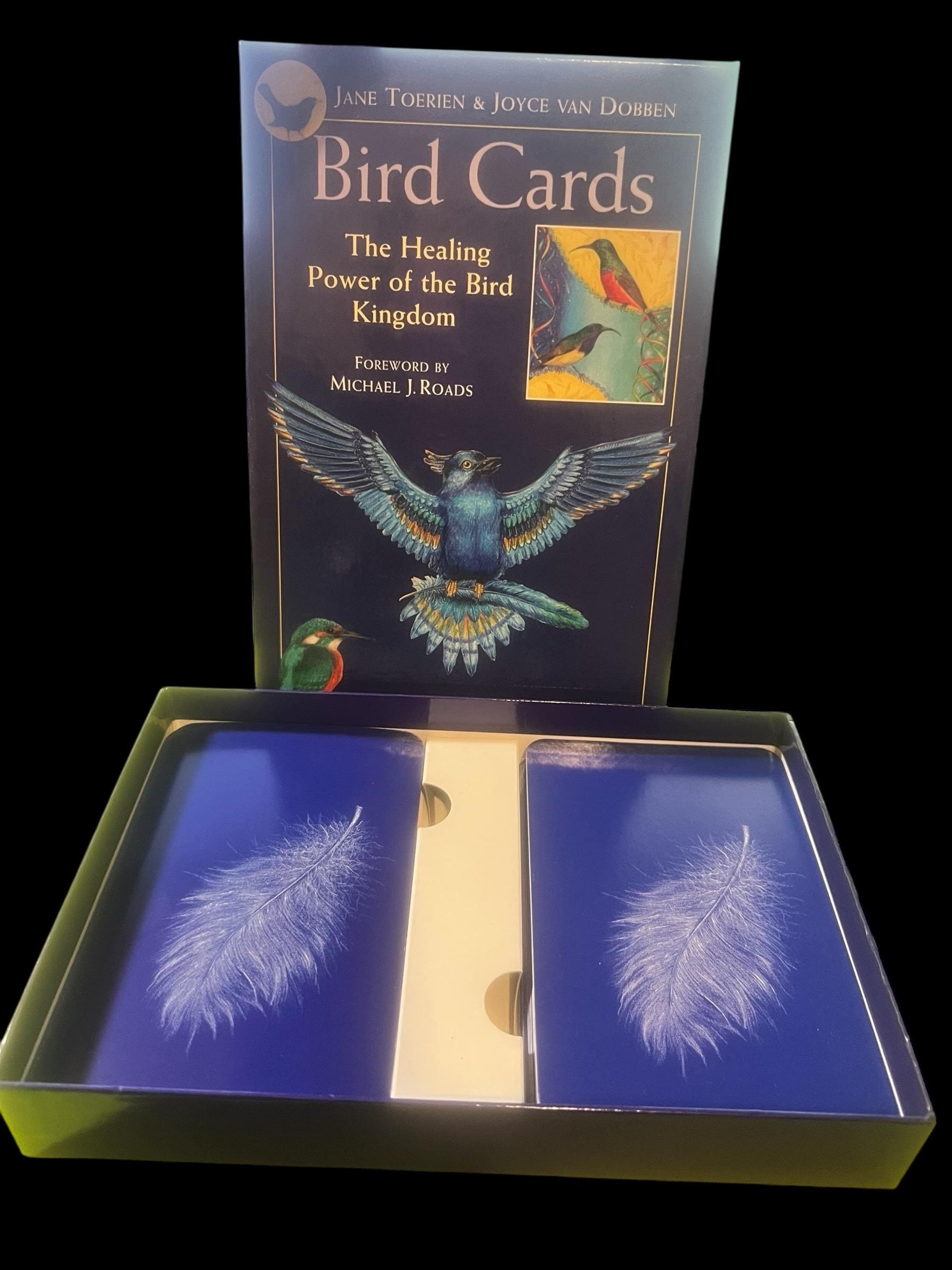 Bird Cards Oracle Deck | The Healing Power of the Bird Kingdom | 55 Cards  Guidebook by Jane Toerien  Joyce van Dobben | OOP Divination Set