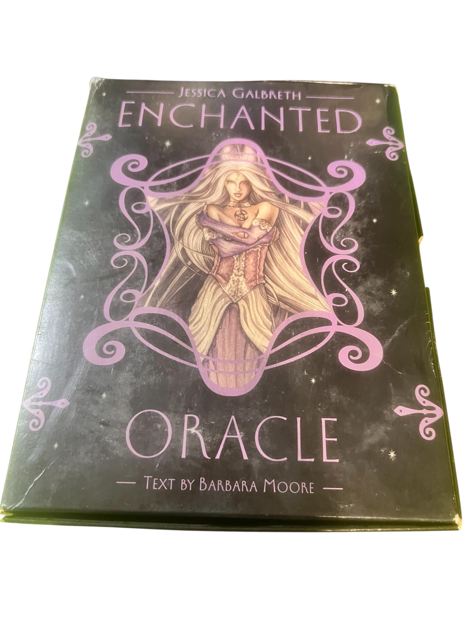 Enchanted Oracle by Barbara Moore and Jessica Galbreth – 36 Card Oracle Deck, Guidebook and Box Llewellyn, OUT OF PRINT