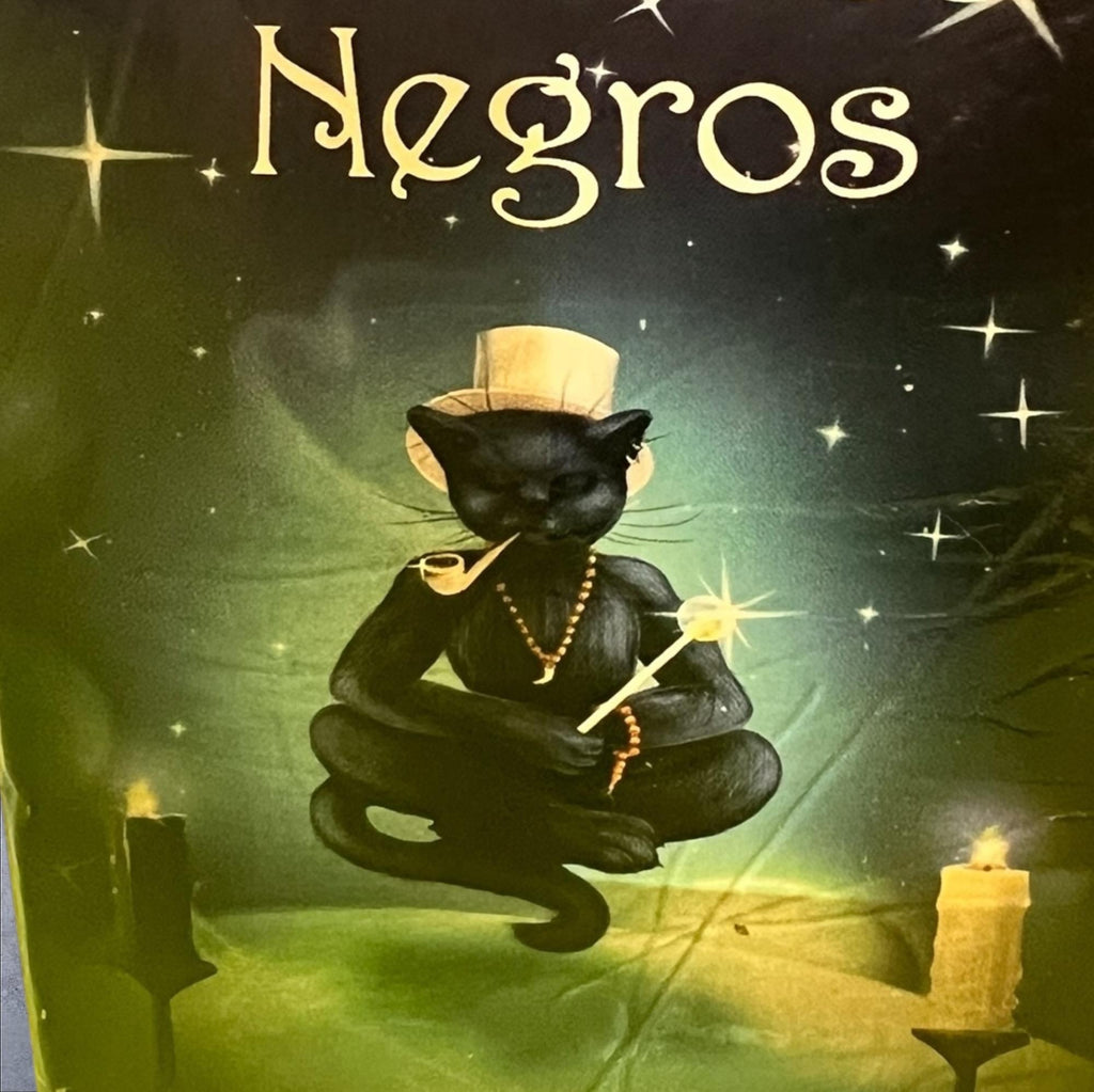 Black cats tarot deck – 78 cards + guidebook – lo scarabeo – mystical cat divination made in italy