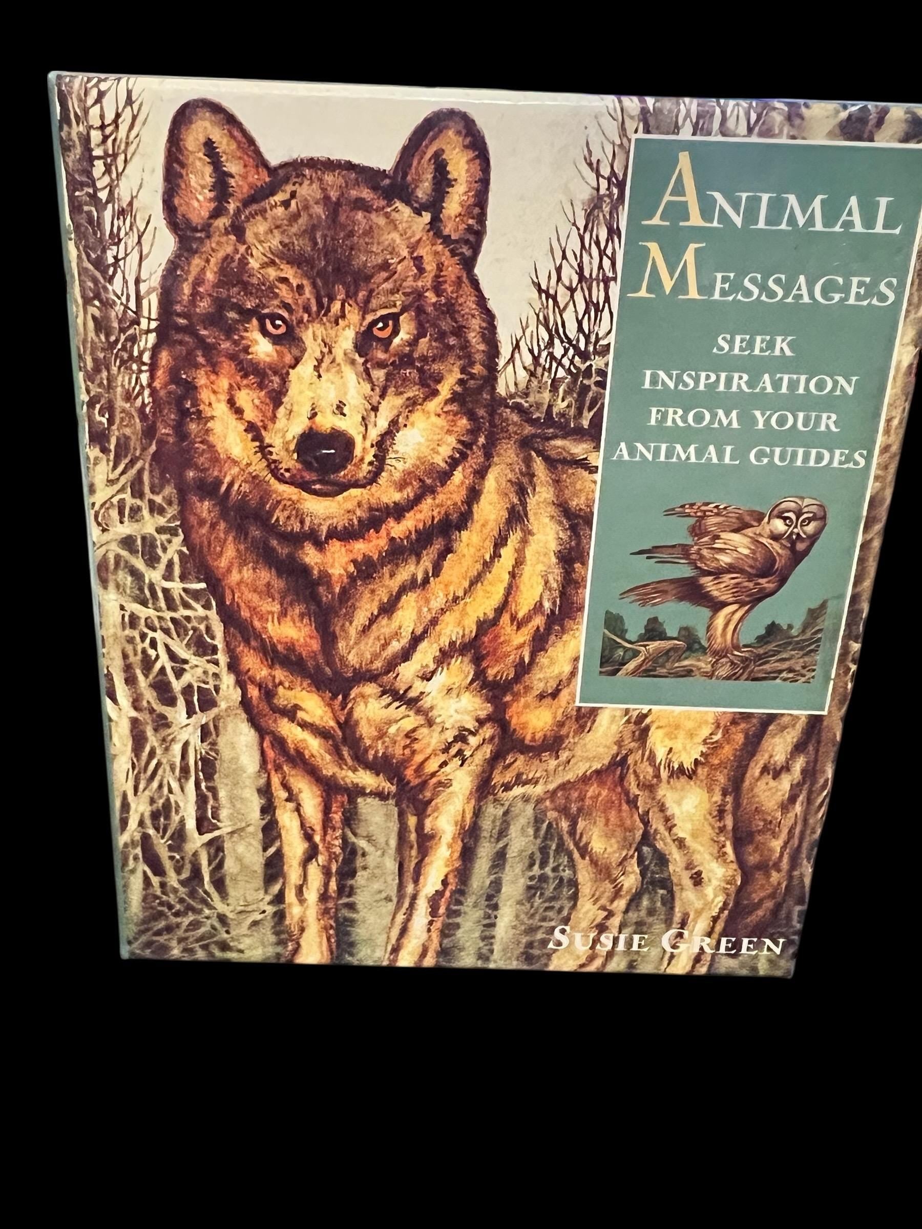 Animal Messages Oracle Cards & Guidebook by Susie Green – 52 Card Deck CICO Books OOP