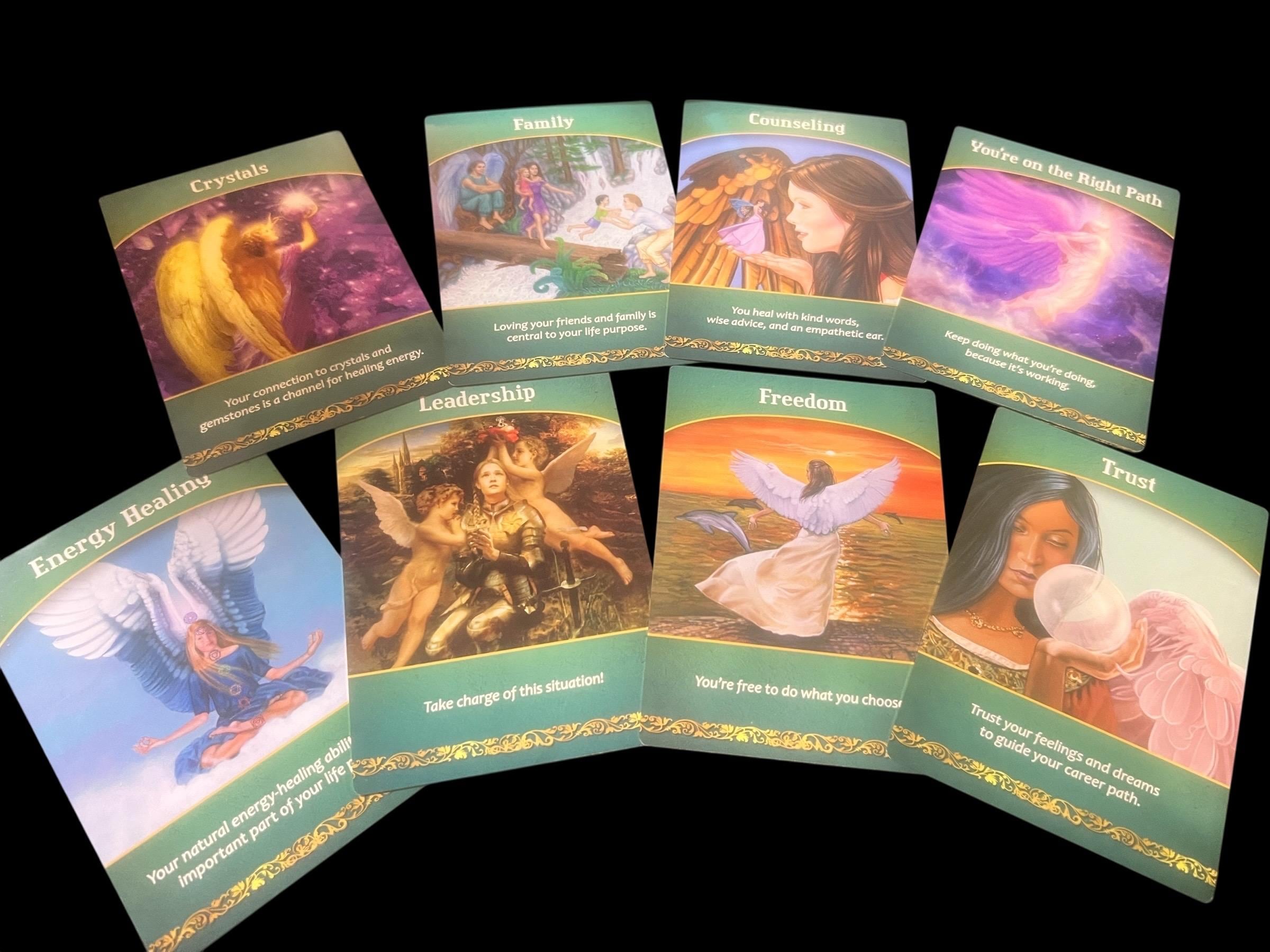 Life Purpose Oracle Cards – Doreen Virtue – Rare Out of Print 44 Card Deck & Guidebook – Angel Therapy – Collector Deck