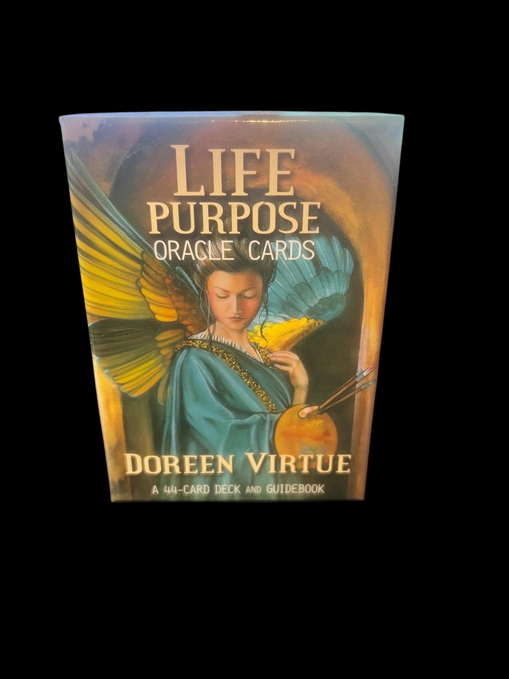 Life Purpose Oracle Cards – Doreen Virtue – Rare Out of Print 44 Card Deck & Guidebook – Angel Therapy – Collector Deck