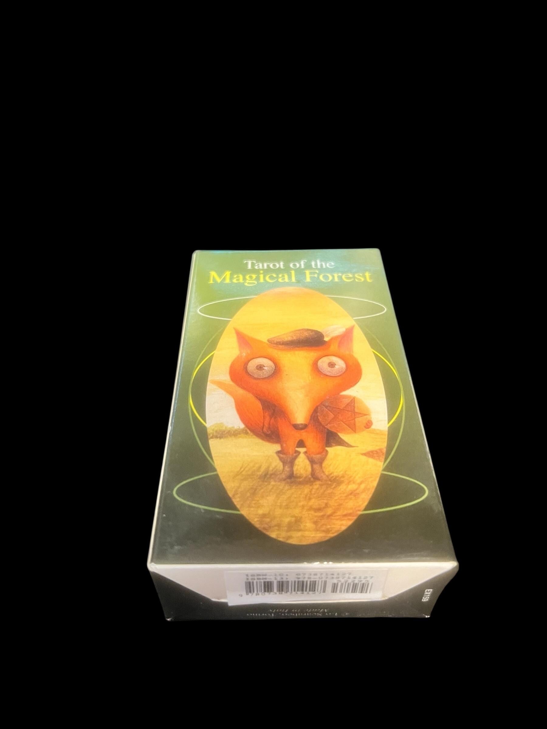 Made in Italy Tarot of the Magical Forest – Lo Scarabeo – 78 Card Deck + Guidebook – Surreal Animal Tarot – Made in Italy Rare collectors
