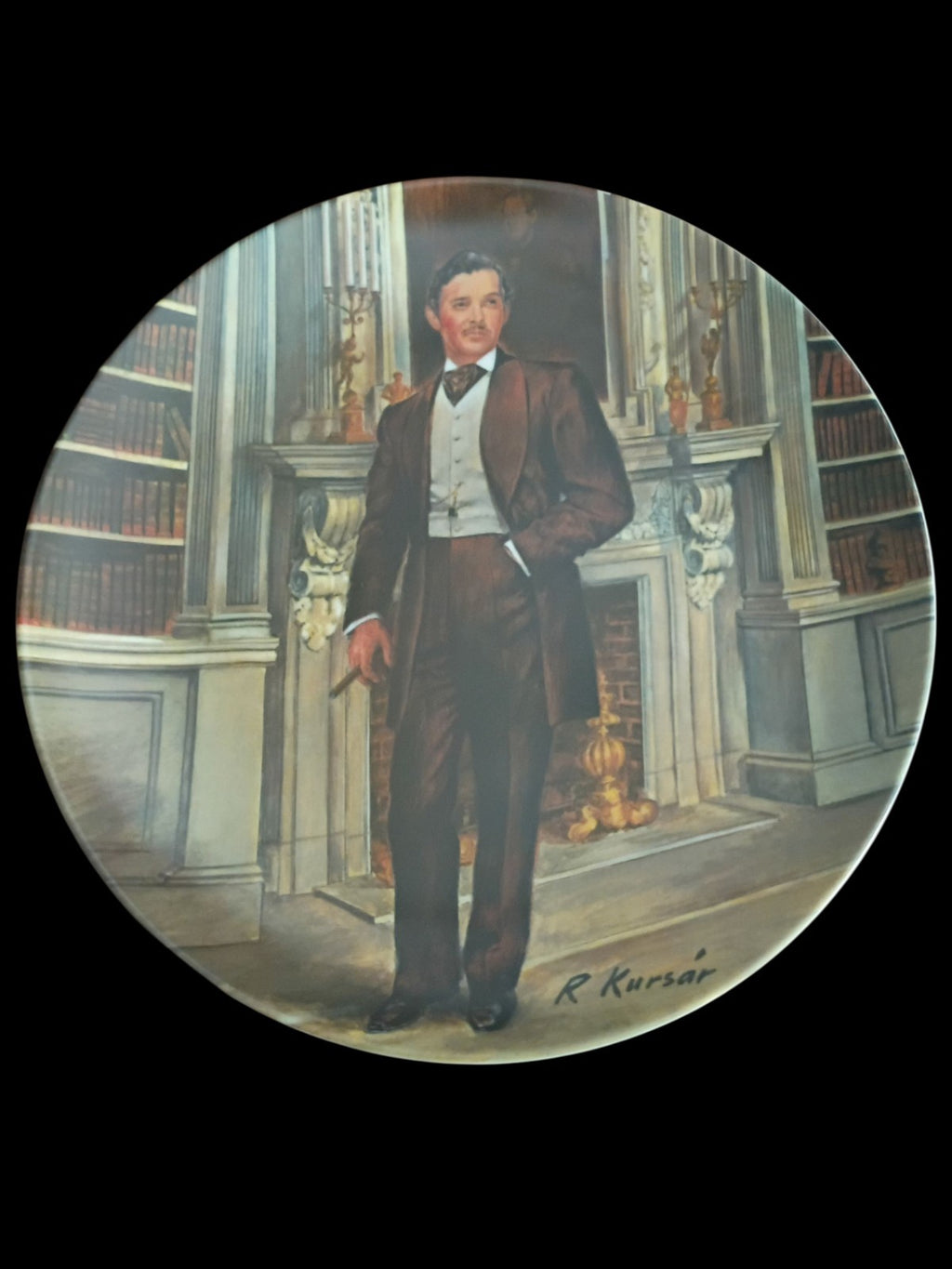 Gone With the Wind Collector Plates Set of 4 – Knowles & Bradford Exchange...