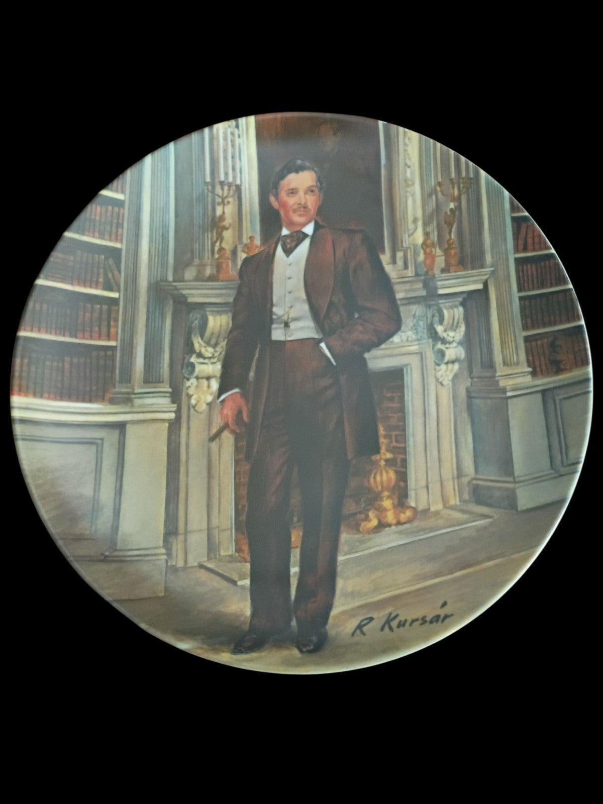 Gone With the Wind Collector Plates Set of 4 – Knowles & Bradford Exchange...