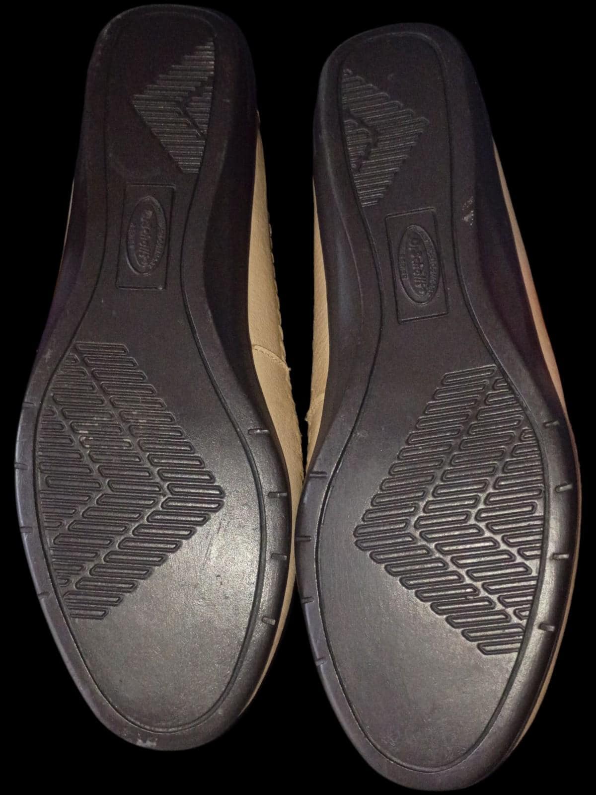 Dr. scholl’s women’s loafers size 6.5m beige leather tassel moccasins comfort...