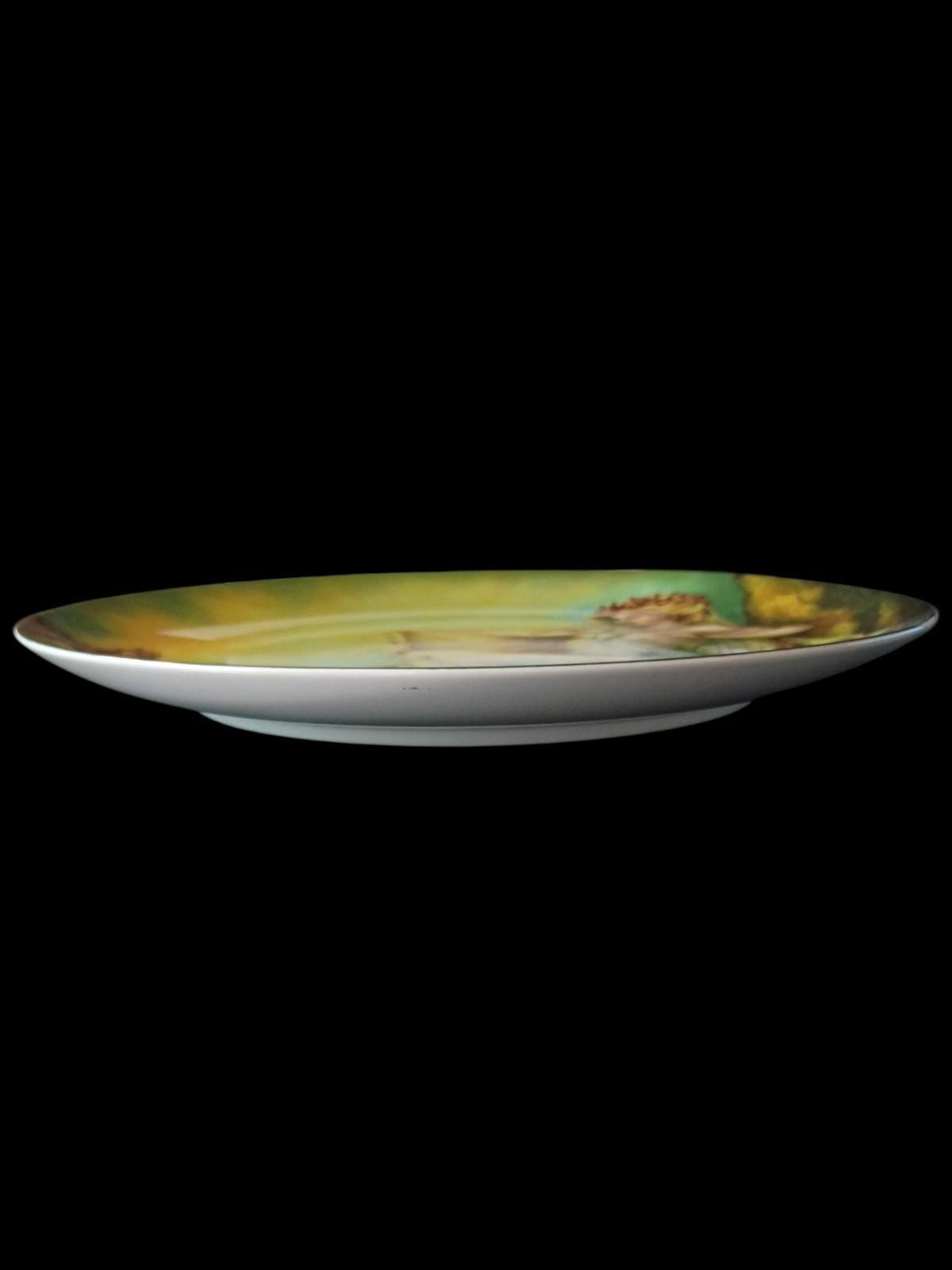 Edwin m knowles collector plate "water" 1984 georgia lambert four ancient...