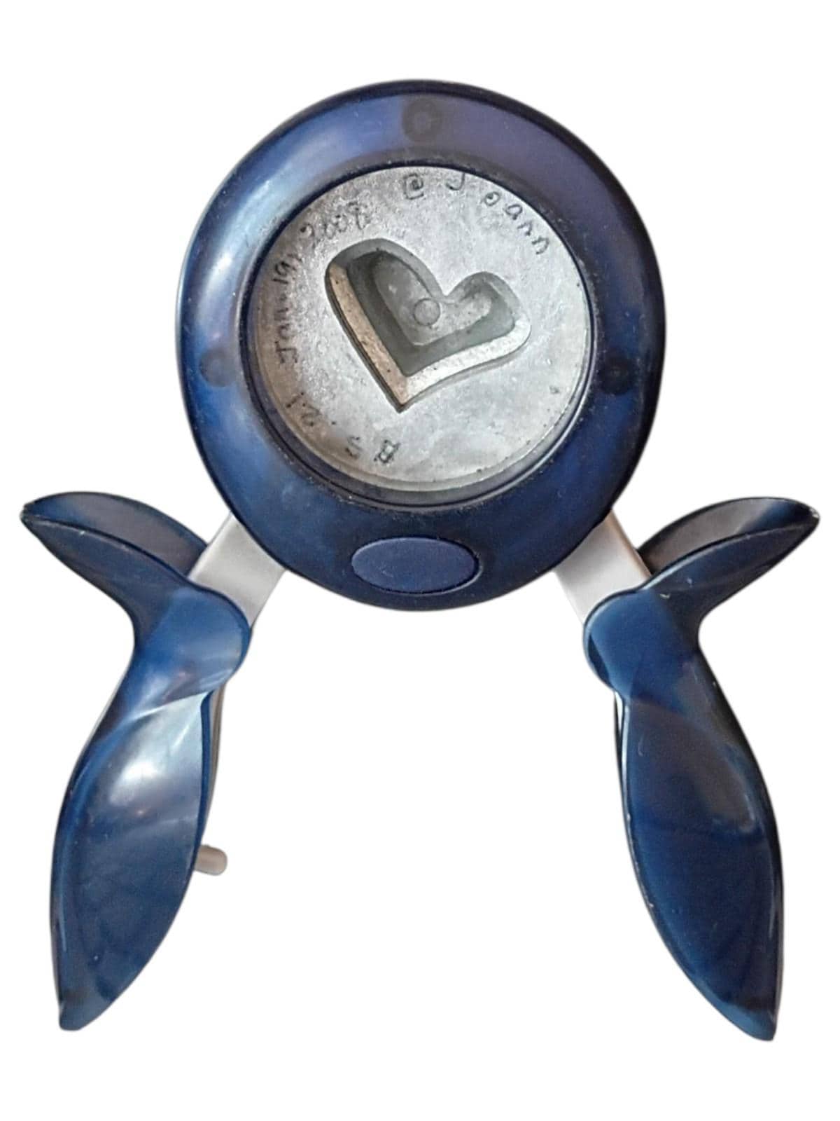 Set of 3 craft punches – heart, handprint & footprint designs – scrapbooking,...