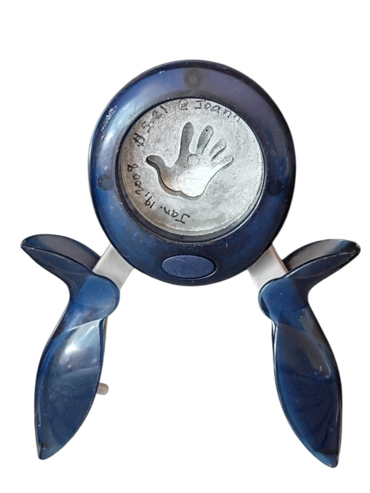 Set of 3 craft punches – heart, handprint & footprint designs – scrapbooking,...