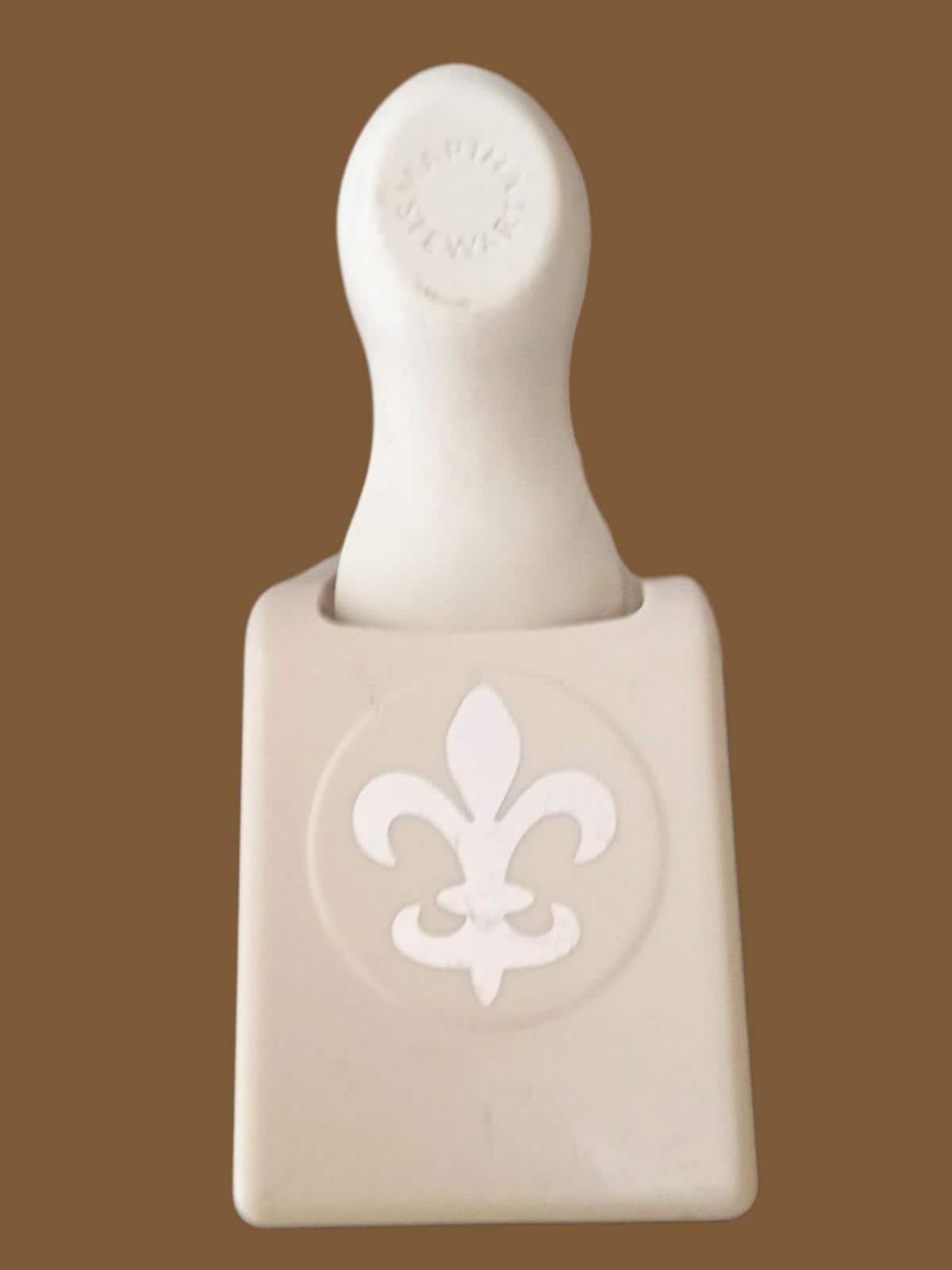 Set of 4 large craft paper punches – dragonfly, fleur de lis, hot air...