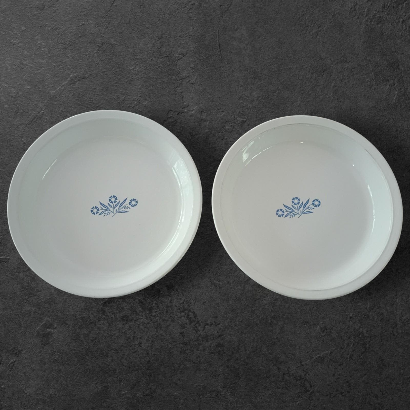 Corning ware blue cornflower 9-piece cookware set | casserole, skillet, pie...