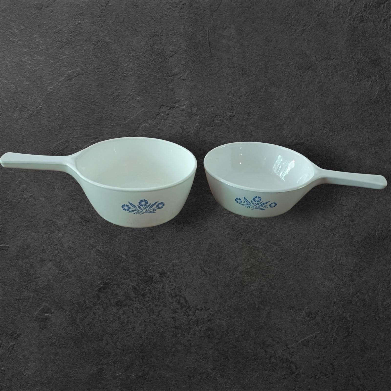 Corning ware blue cornflower 9-piece cookware set | casserole, skillet, pie...