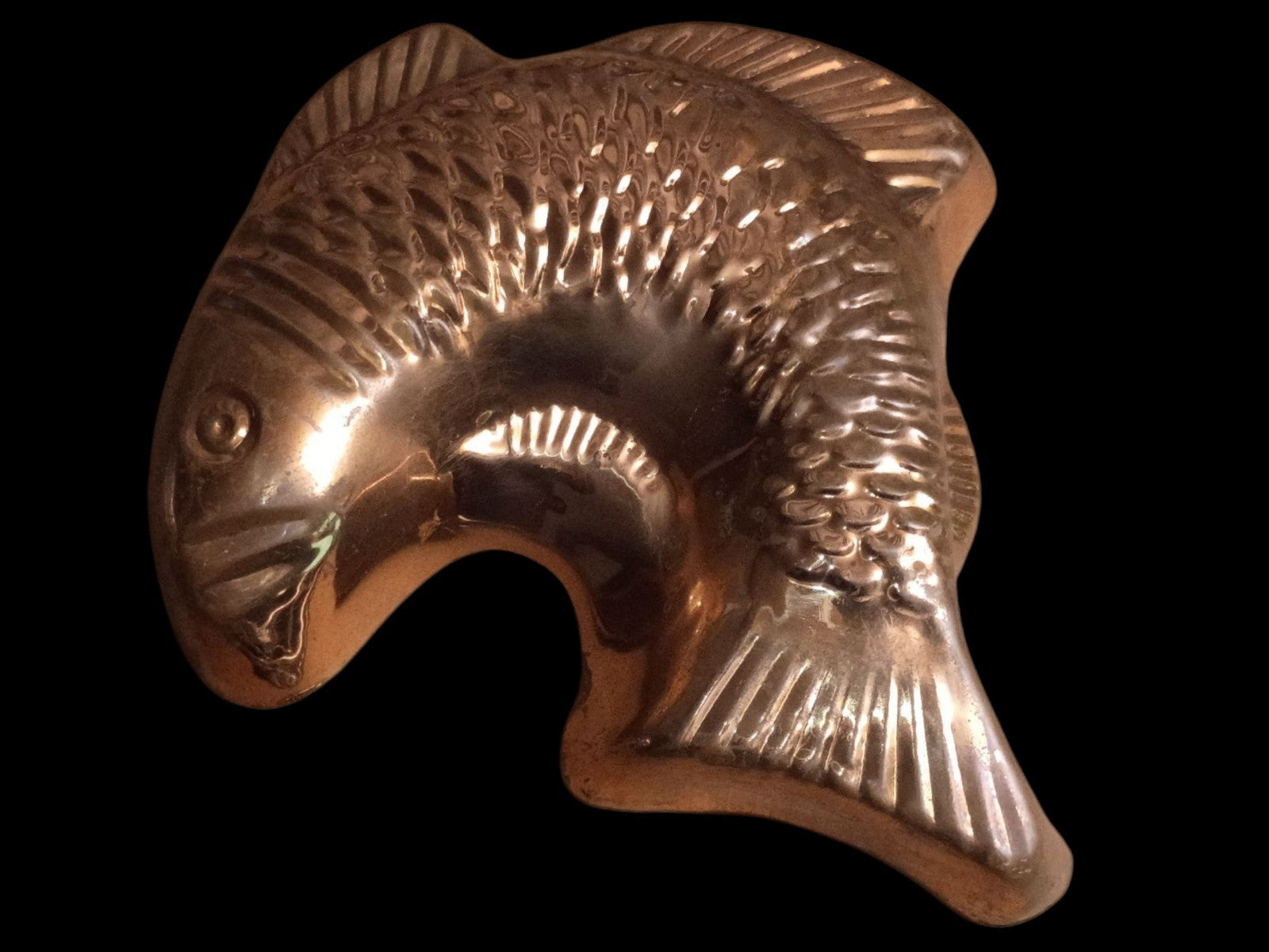 Copper Wall Mold Set of 3 – Fish, Rooster & Lobster – Vintage