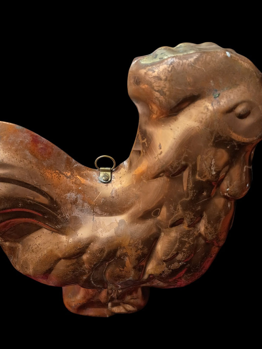 Copper Wall Mold Set of 3 – Fish, Rooster & Lobster – Vintage
