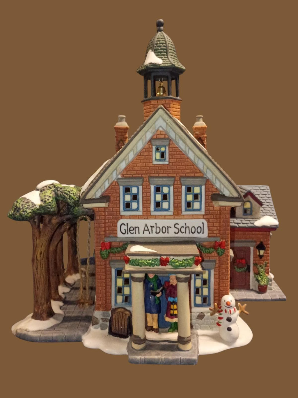 Heartland valley village “glen arbor school” lighted house | limited edition...