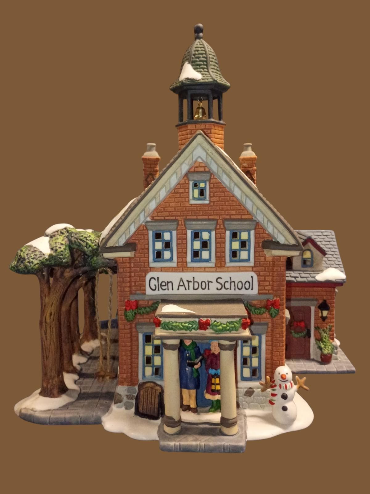 Heartland valley village “glen arbor school” lighted house | limited edition...
