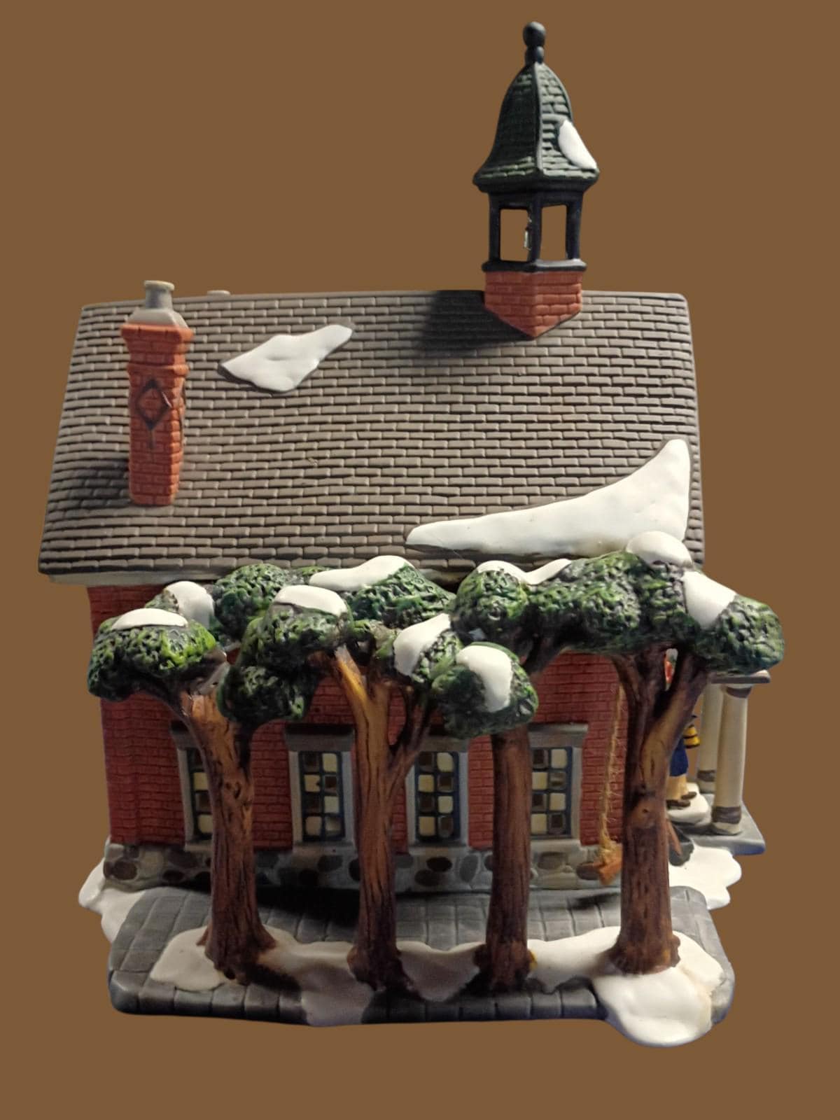 Heartland valley village “glen arbor school” lighted house | limited edition...