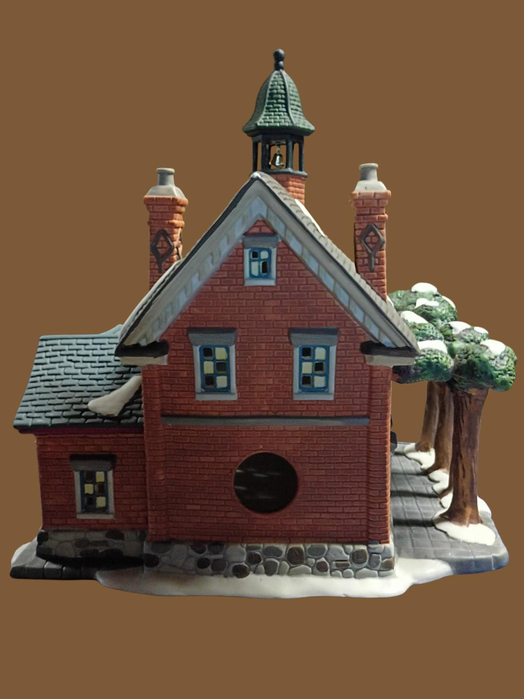 Heartland valley village “glen arbor school” lighted house | limited edition...