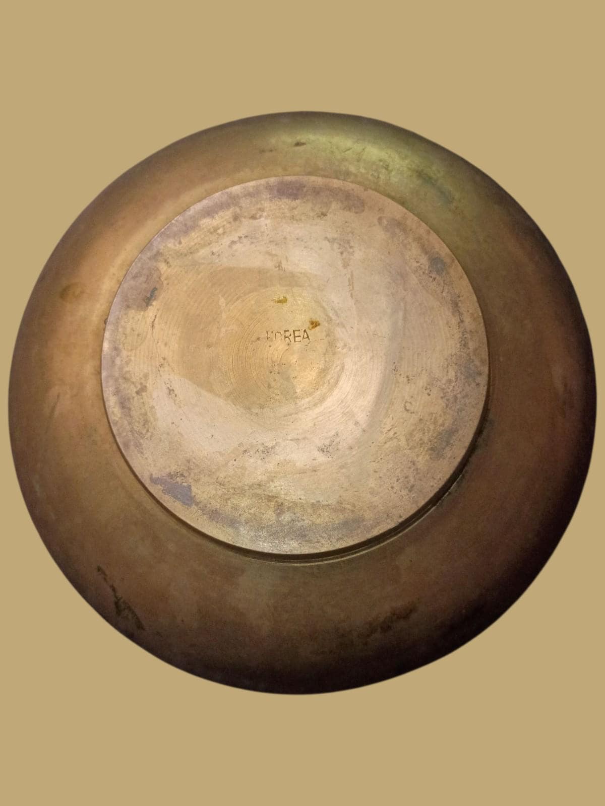 Brass zodiac bowls –set of 2 vintage made in korea – 4" & 4.5" decorative...