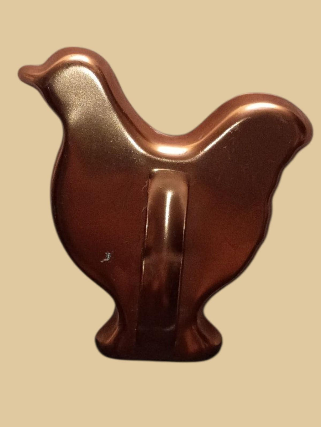 Copper-tone cookie cutter set of 6 | vintage