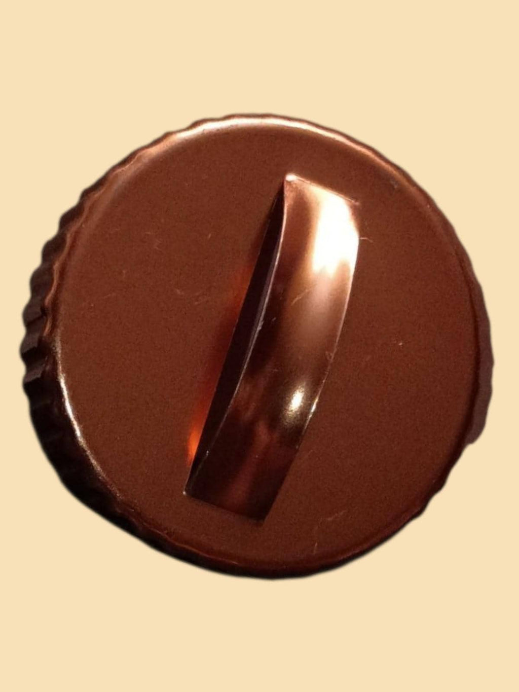 Copper-tone cookie cutter set of 6 | vintage