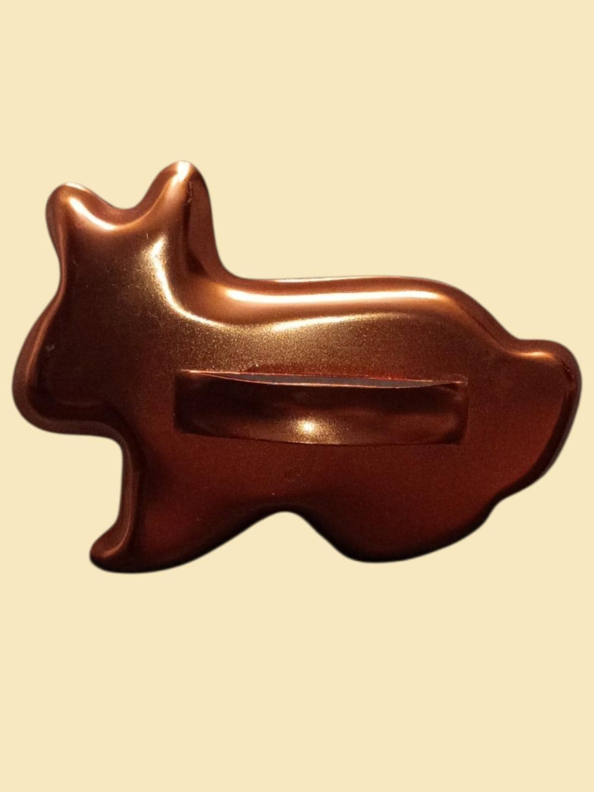 Copper-tone cookie cutter set of 6 | vintage