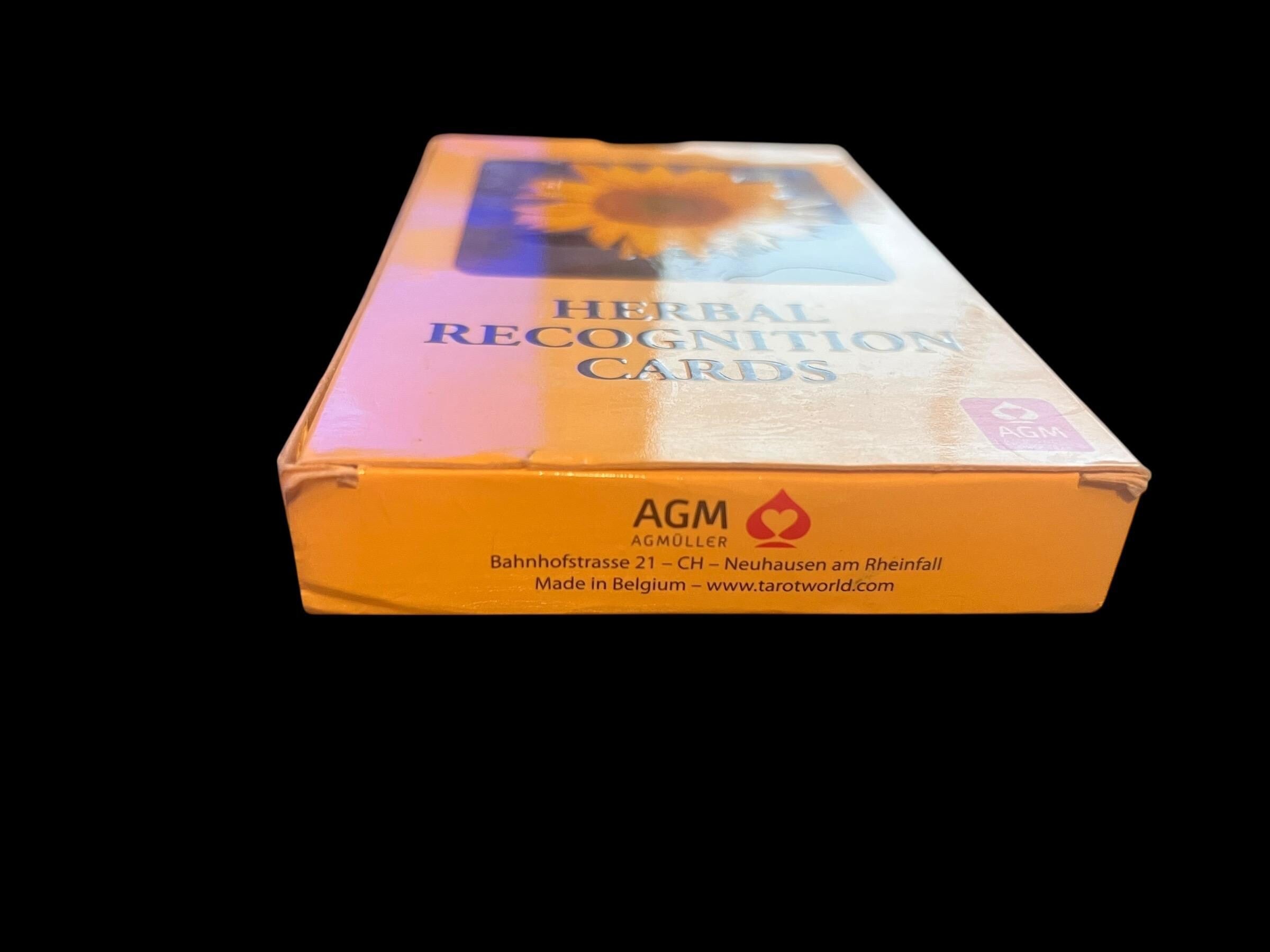 Herbal recognition cards by agm urania 2008 49 laminated botanical identification cards