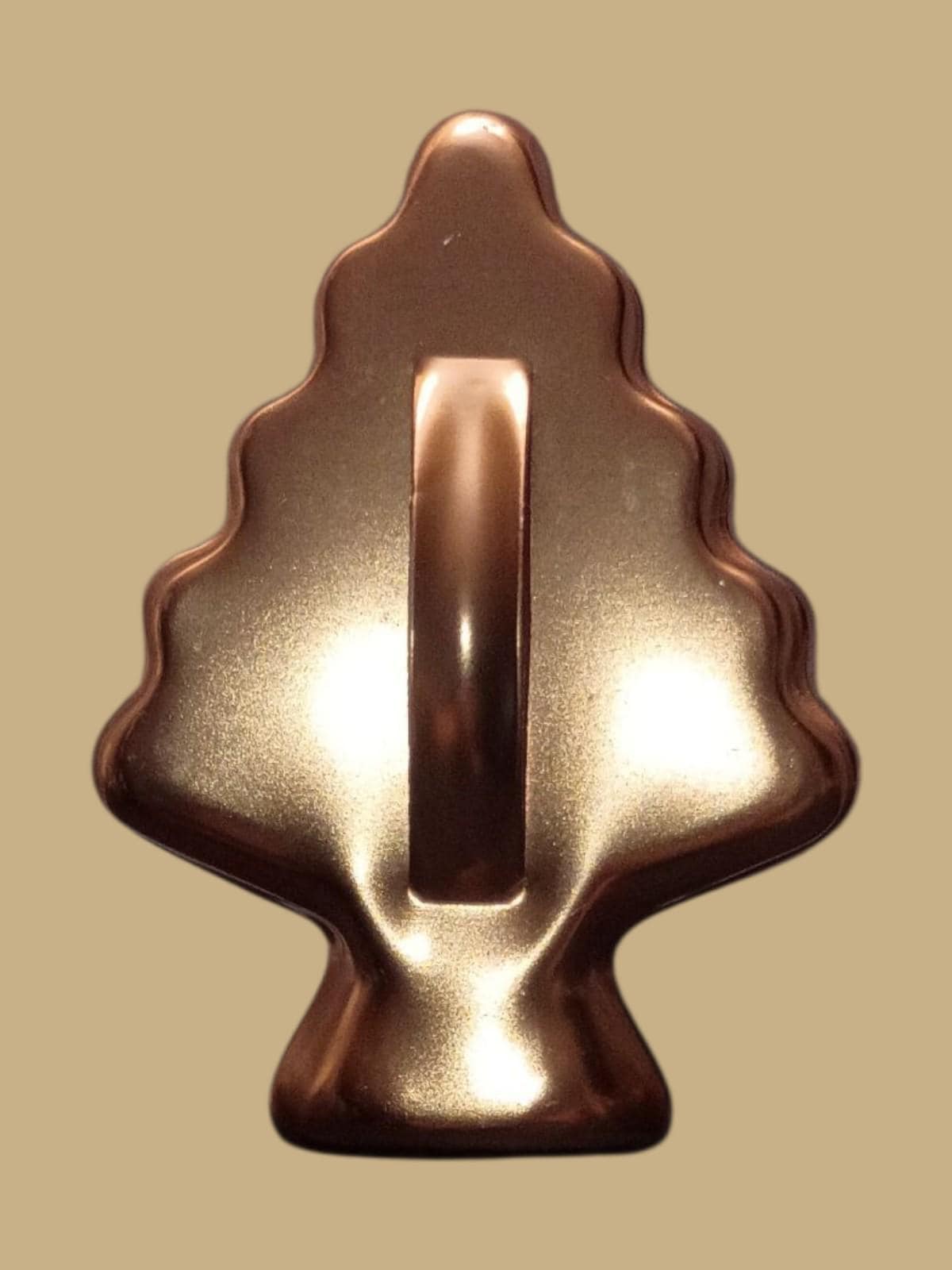 Copper-tone cookie cutter set of 6 | vintage