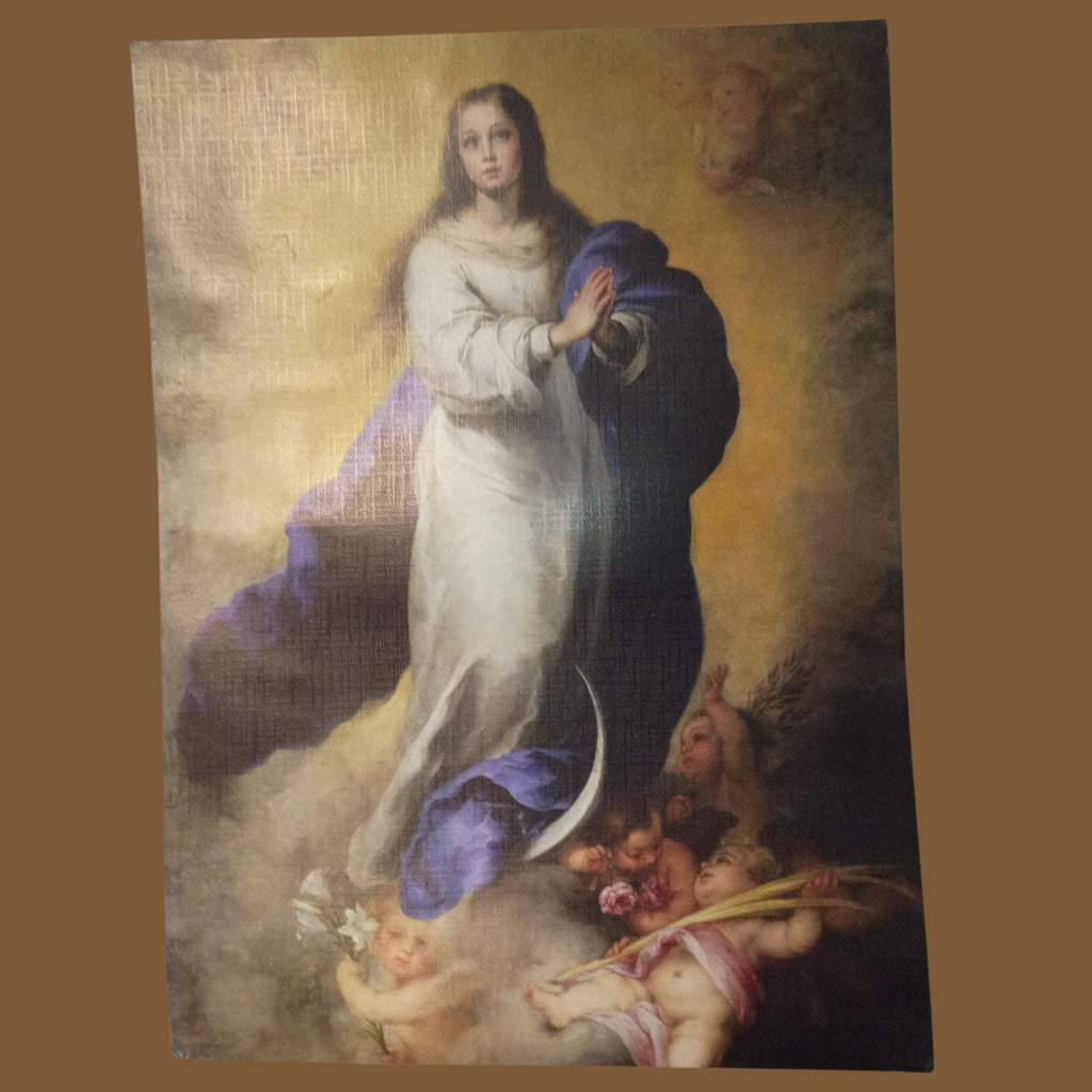 Set of 4 Classic Art Prints on Canvas Paper 11x14 – Caravaggio, Waterhouse,...