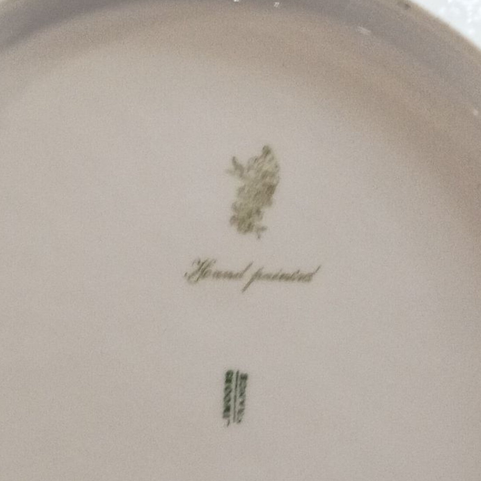 Antique Limoges France Hand Painted Porcelain Plate Signed “Reny” | Pink &...
