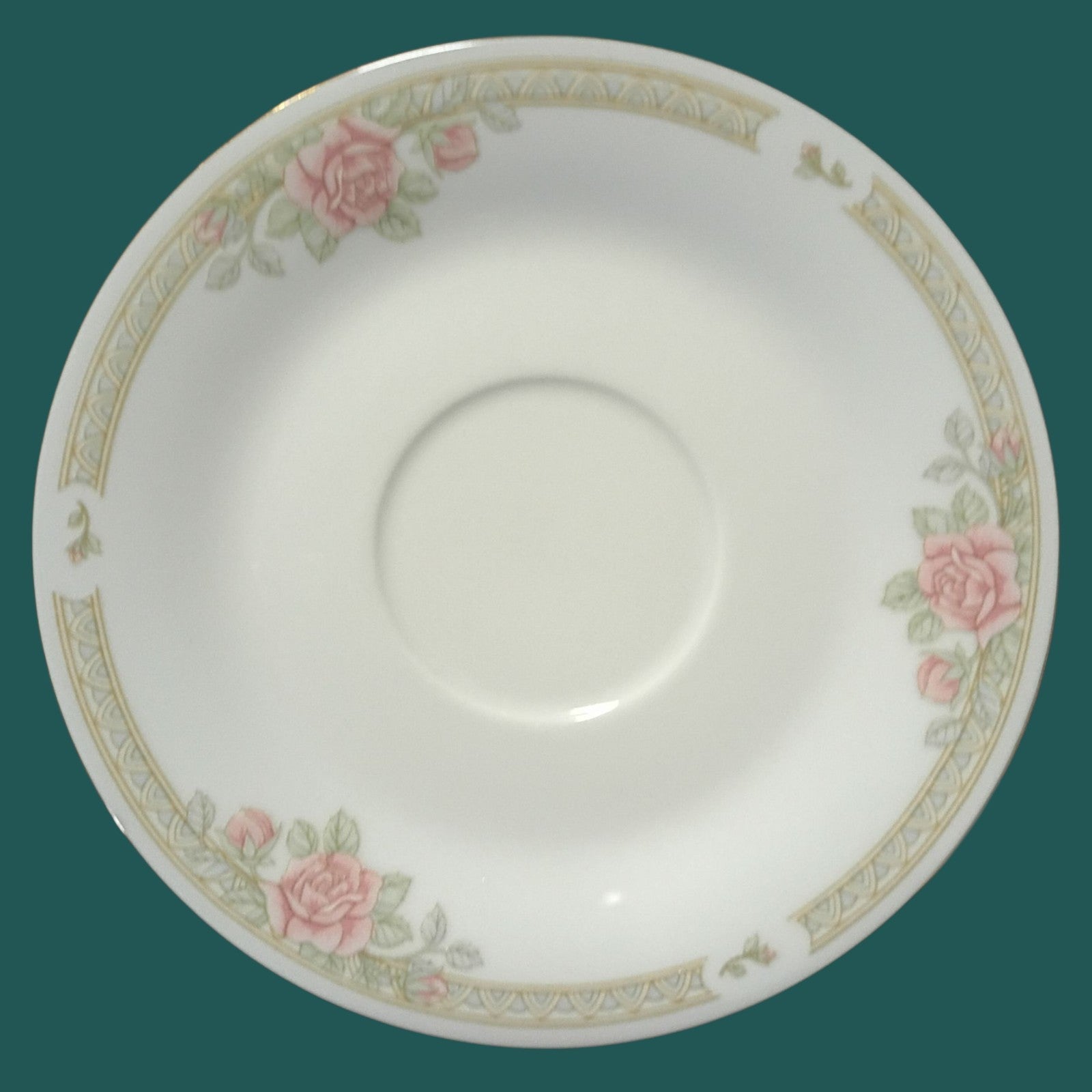 Crown Ming Fine China Jian Shiang Pink Rose Tea Set – 26 Piece Set with Teapot,